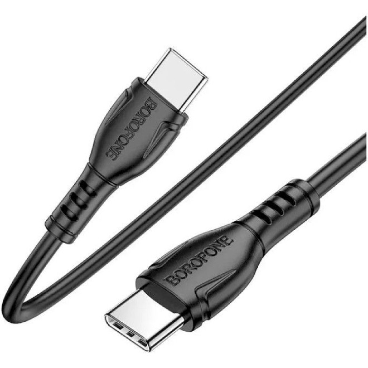 Дата кабель USB-C to USB-C 1.0m 60W Triumph BX51 black BOROFONE (6931474751669) 98_98.jpg - фото 3