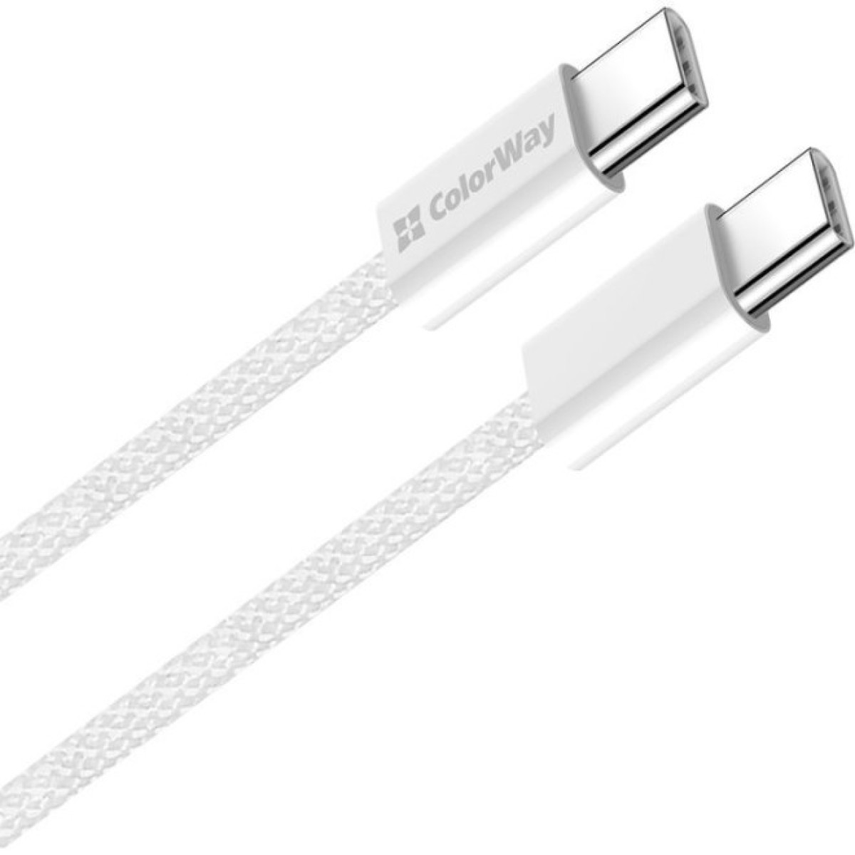Дата кабель USB-C to USB-C 1.0m 60W 3.0А grey ColorWay (CW-CBPDCC061-GR) 98_98.jpg - фото 2
