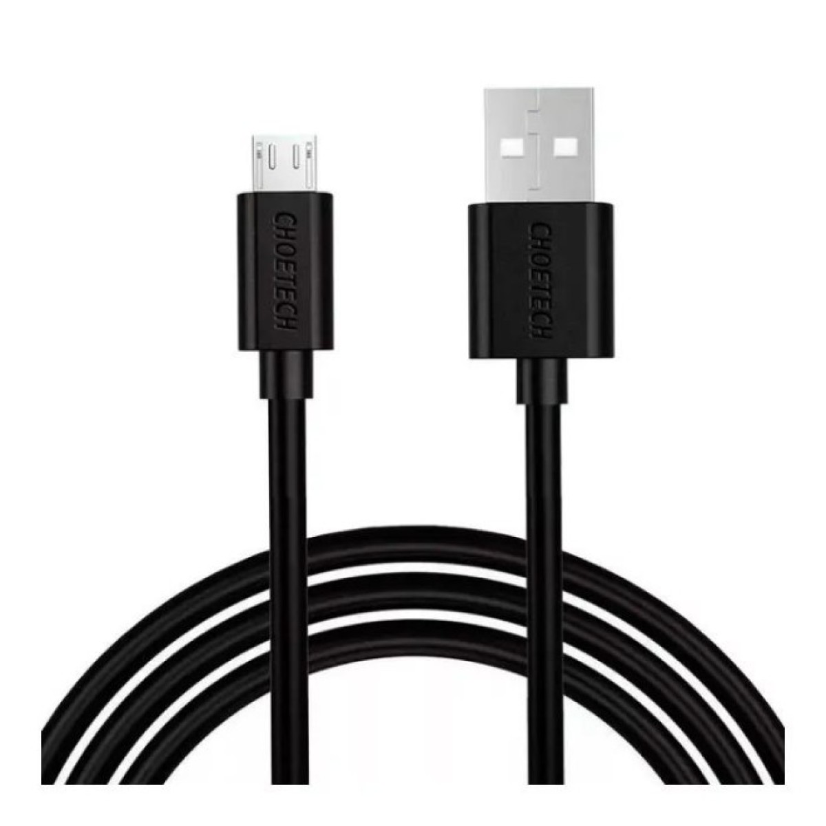 Дата кабель USB 2.0 AM to Micro 5P 1.2m PVC Choetech (AB003-BK) 256_256.jpg