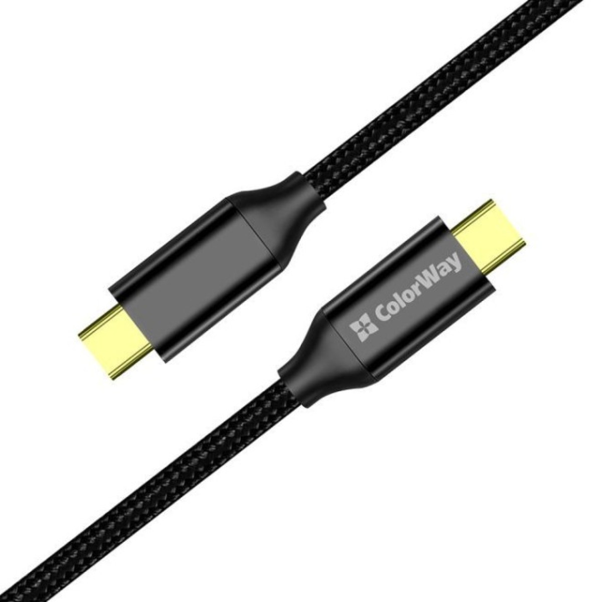 Дата кабель USB-C to USB-C 1.0m USB3.2 (20Gbps 4K PD100W) Gen2 5А black ColorWay (CW-CBPDCC062-BK) 98_98.jpg - фото 5