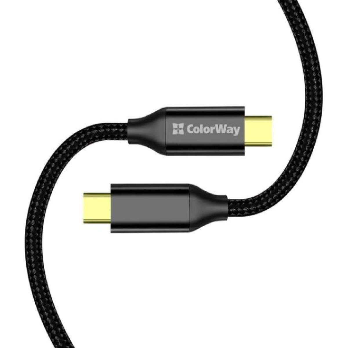 Дата кабель USB-C to USB-C 1.0m USB3.2 (20Gbps 4K PD100W) Gen2 5А black ColorWay (CW-CBPDCC062-BK) 98_98.jpg - фото 6