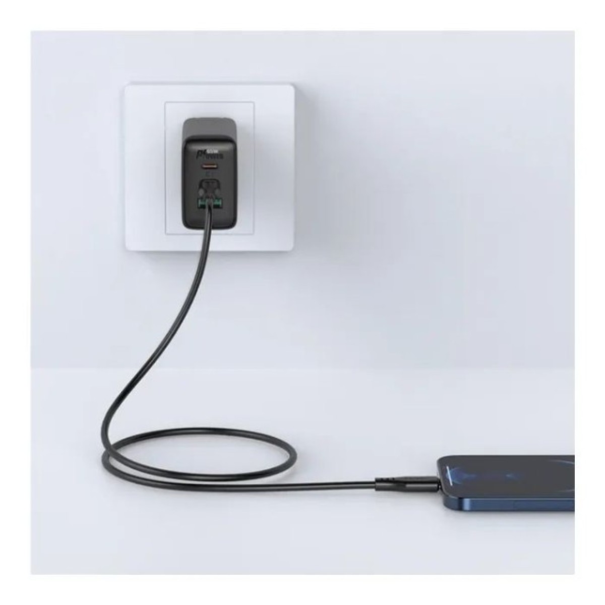 Дата кабель USB-C to Lightning 1.2m 3.0A TPE C3-01 Black Acefast (6974316280804) 98_98.jpg - фото 2