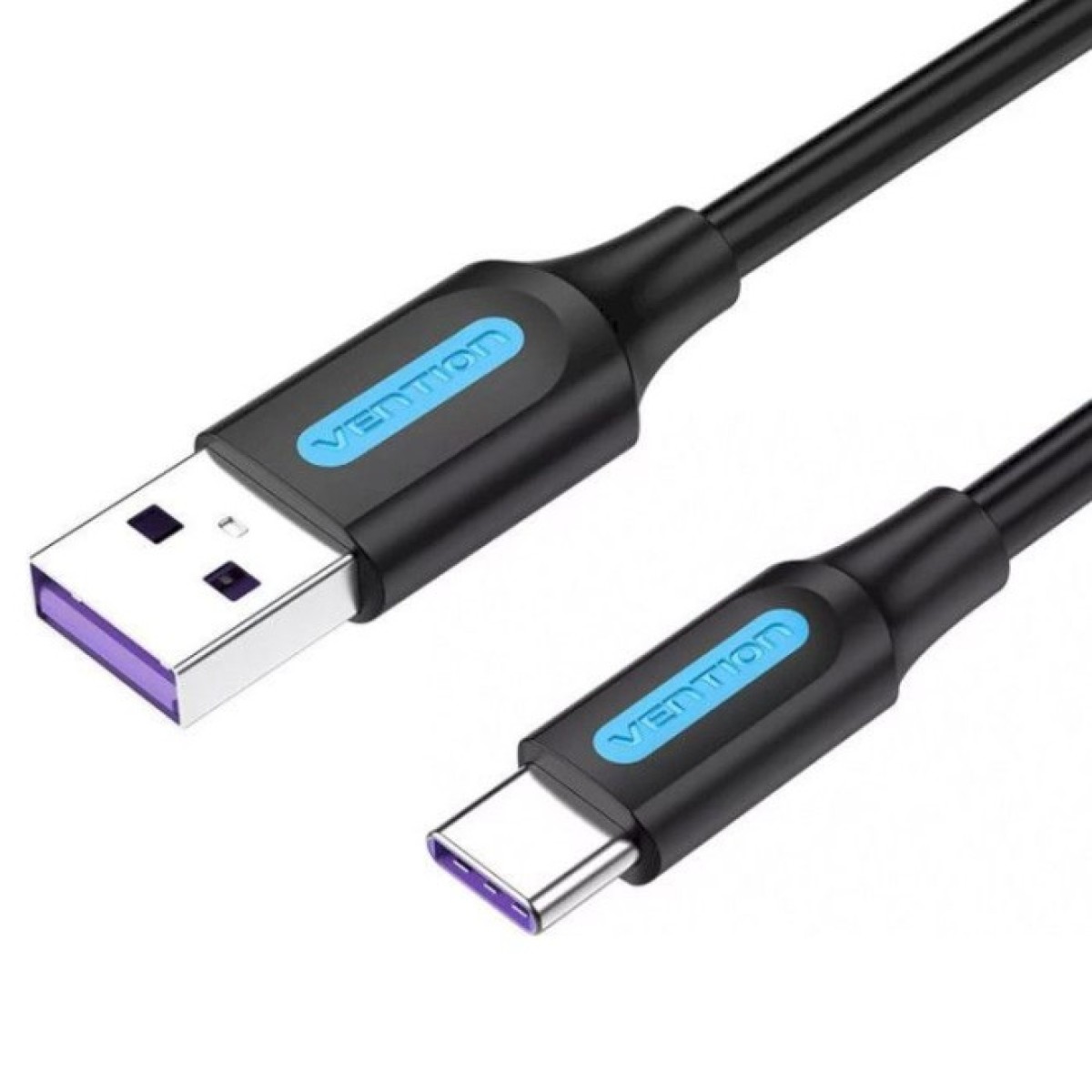 Дата кабель USB 2.0 AM to Type-C 0.5m 5.0A (25W) PVC black Vention (CORBD) 256_256.jpg