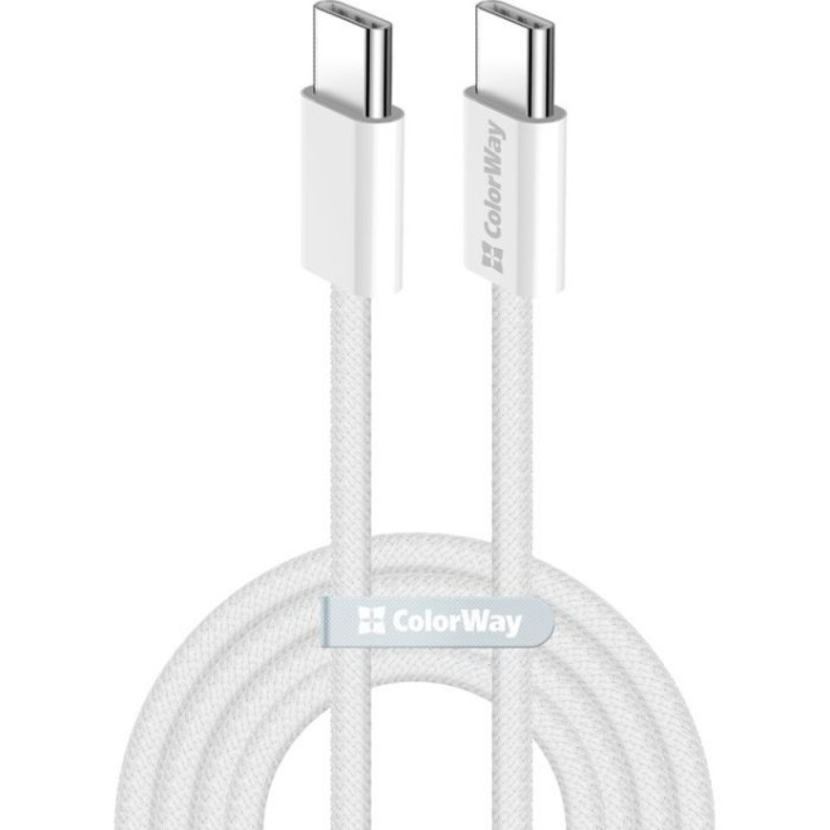Дата кабель USB-C to USB-C 1.0m 60W 3.0А grey ColorWay (CW-CBPDCC061-GR) 256_256.jpg