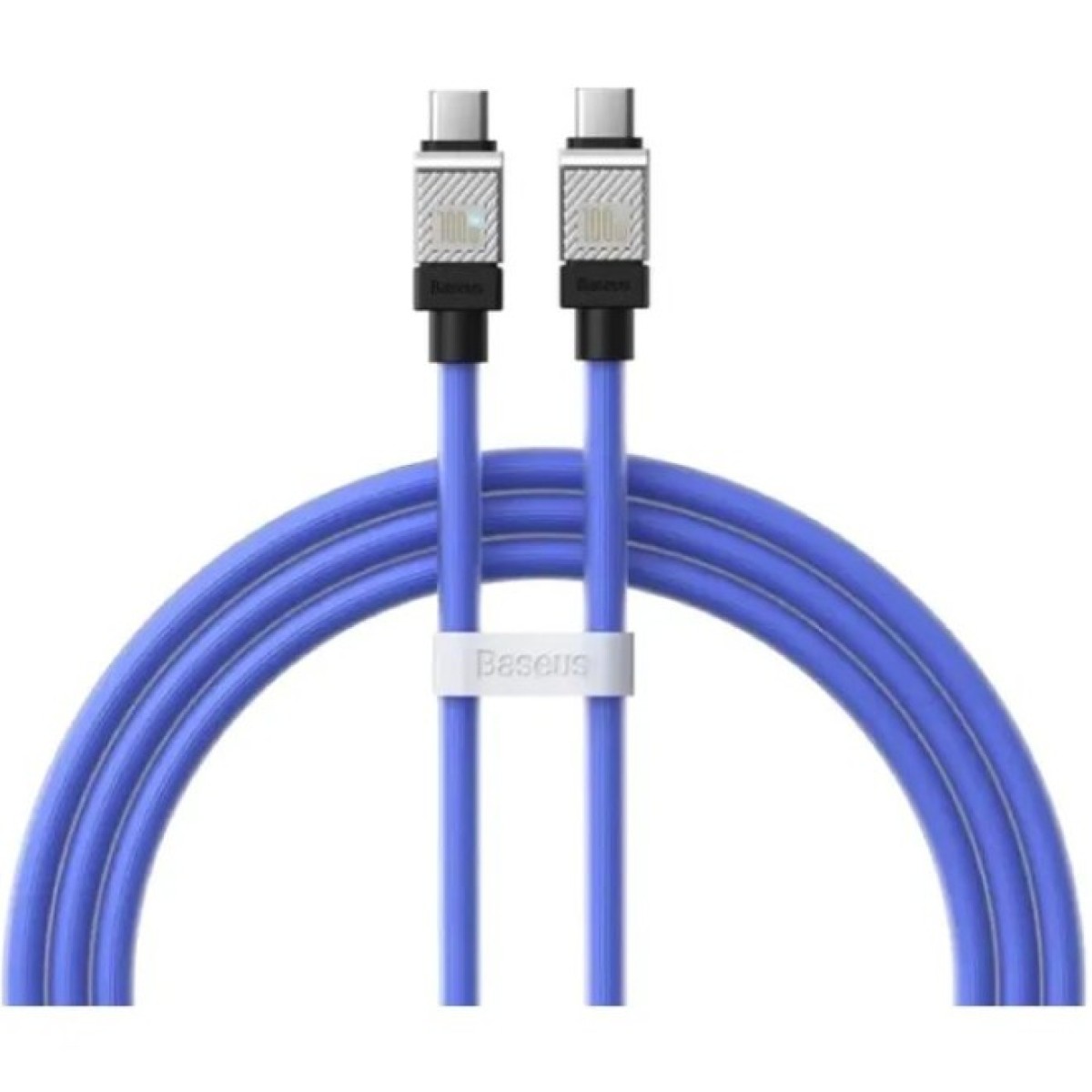 Дата кабель USB-C to USB-C 1.0m CoolPlay Fast Charging 100W blue Baseus (CAKW000203) 256_256.jpg