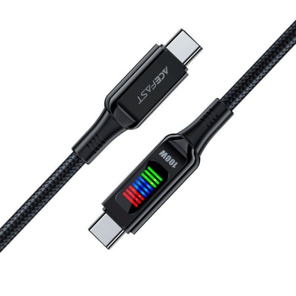 Дата кабель USB-C to USB-C 1.2m 100W with display C7-03 Acefast (6974316282778) 98_98.jpg - фото 4