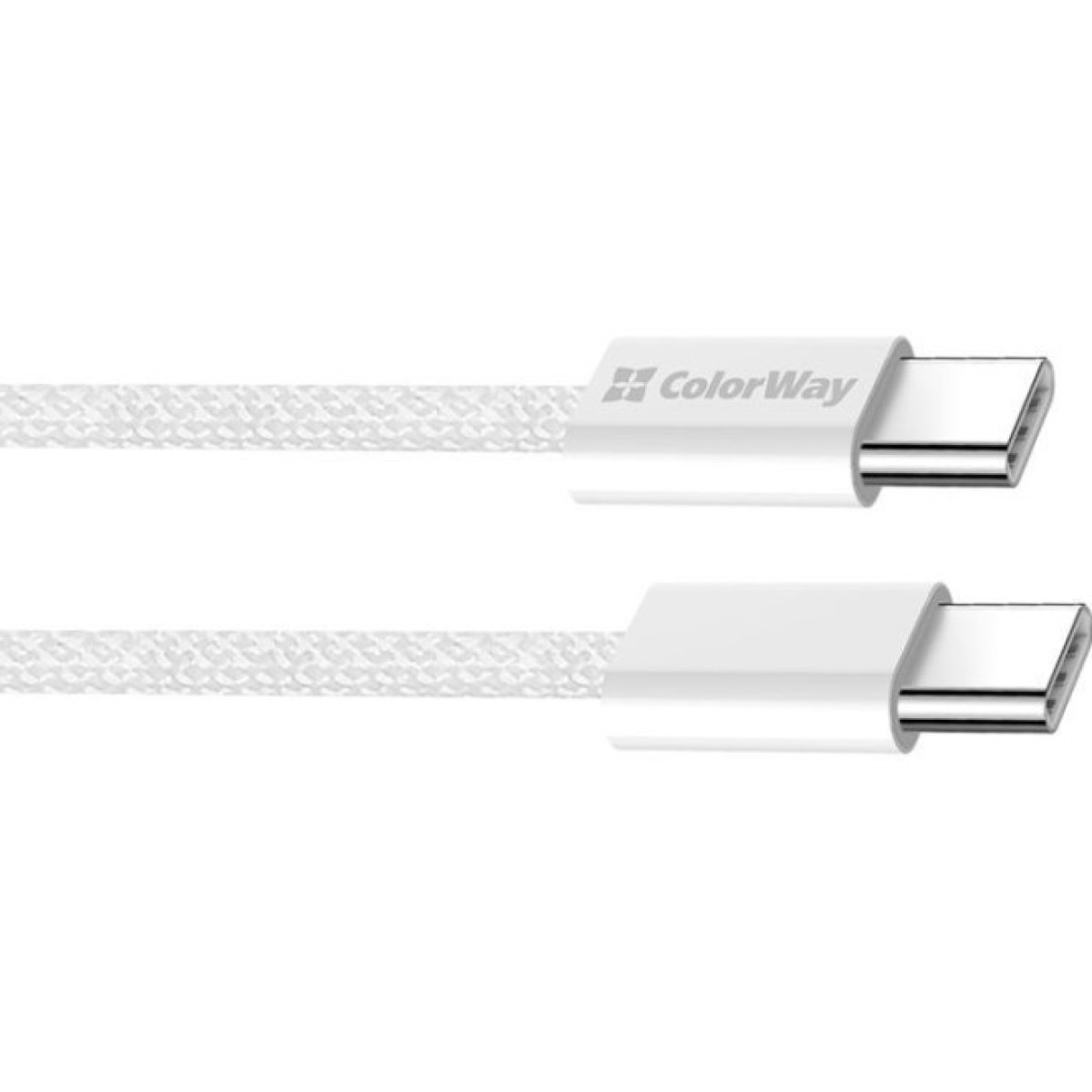 Дата кабель USB-C to USB-C 1.0m 60W 3.0А grey ColorWay (CW-CBPDCC061-GR) 98_98.jpg - фото 6