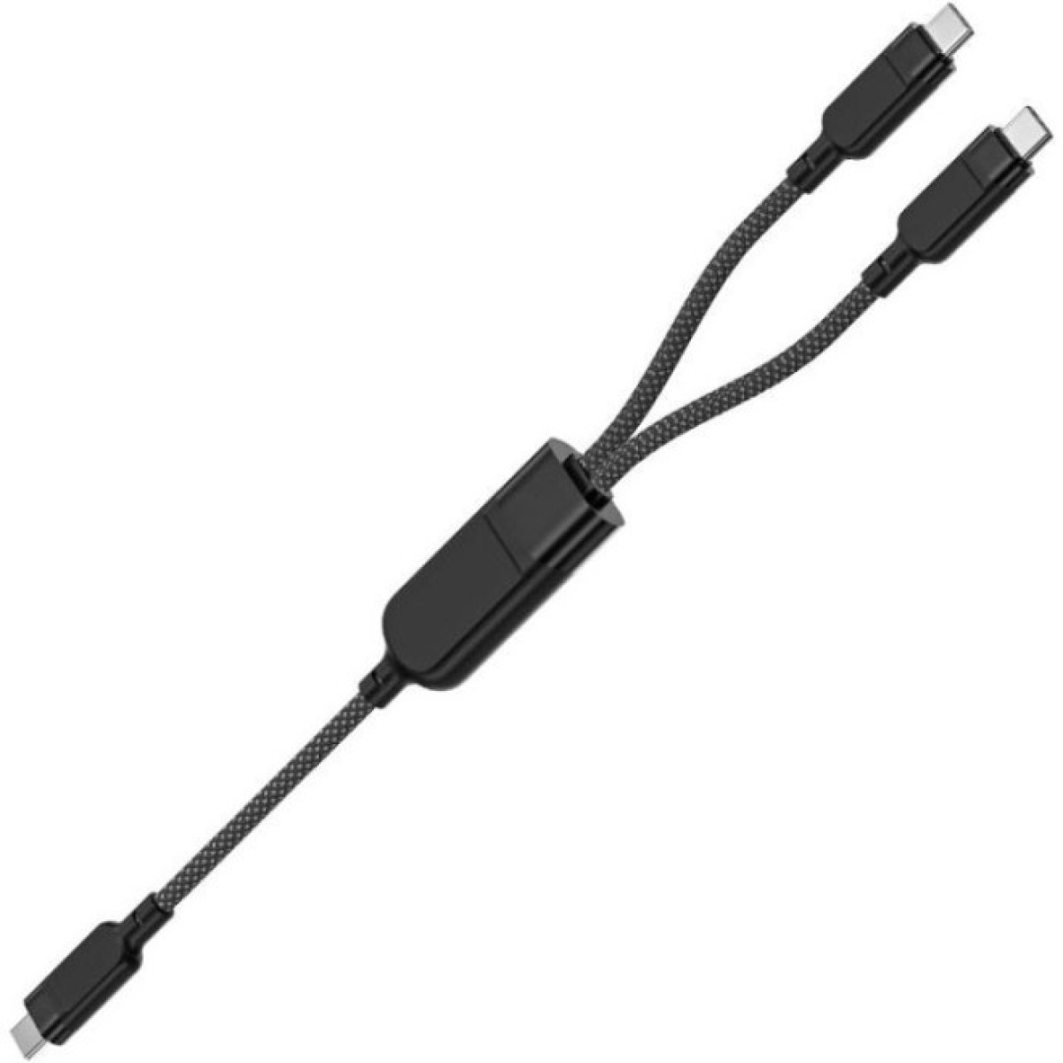 Дата кабель USB 2.0 USB-C 2in1 0.8m + sub 0.4m, 100W, C5-11 Acefast (6974316280149) 98_98.jpg - фото 3