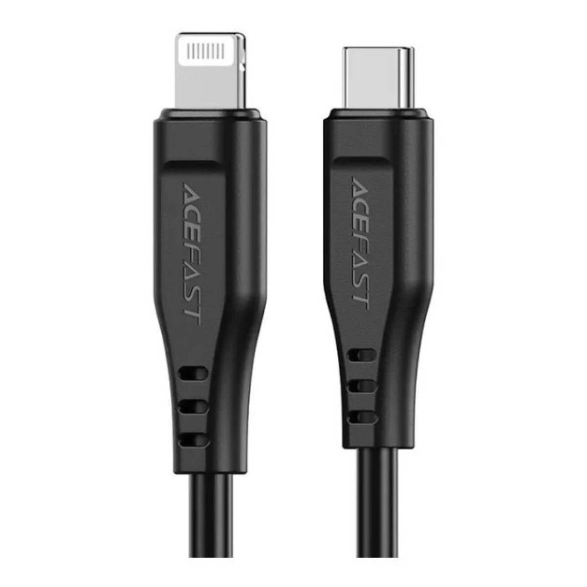 Дата кабель USB-C to Lightning 1.2m 3.0A TPE C3-01 Black Acefast (6974316280804) 256_256.jpg