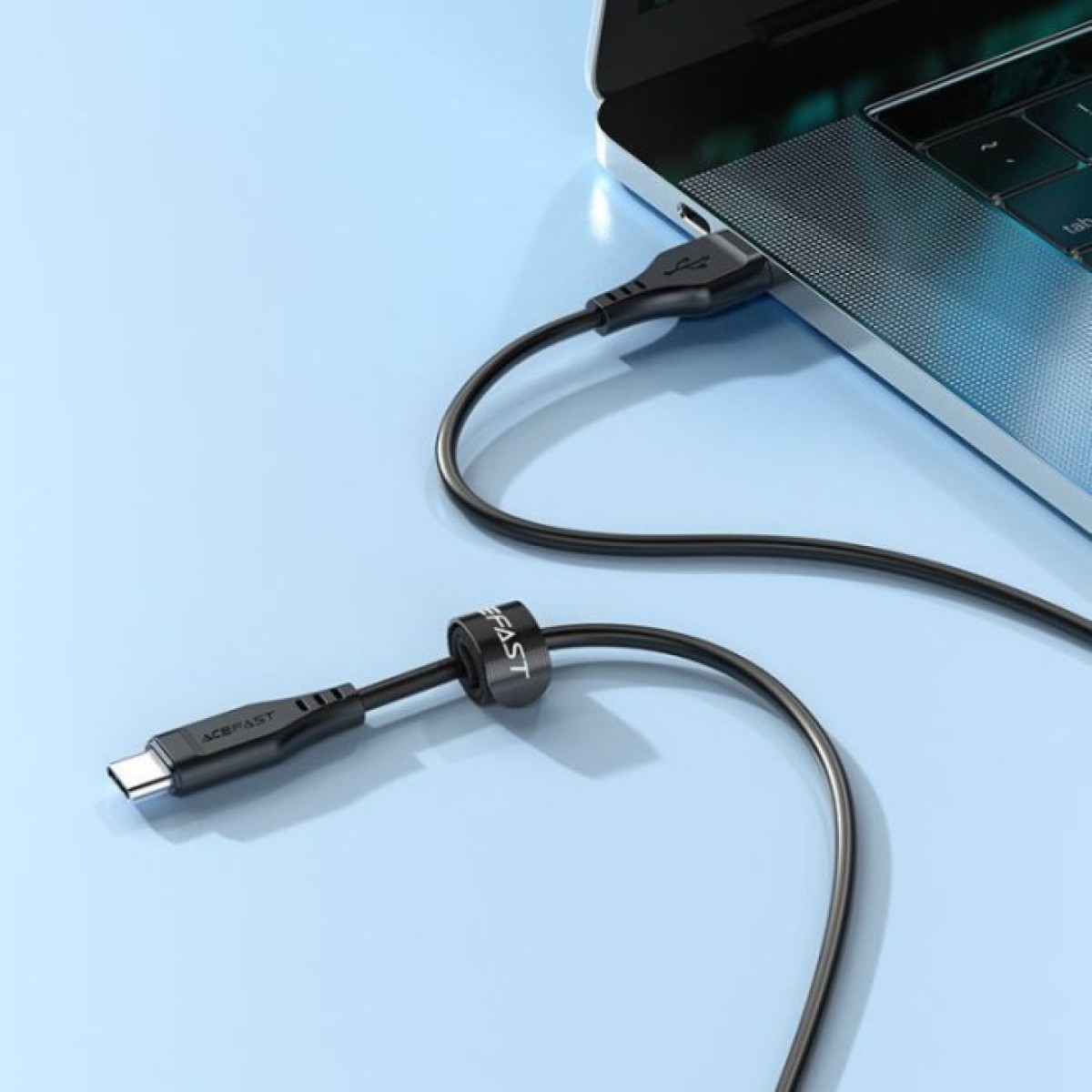 Дата кабель USB-C to USB-C 1.2m 3A TPE C3-03 Black Acefast (6974316280842) 98_98.jpg - фото 3