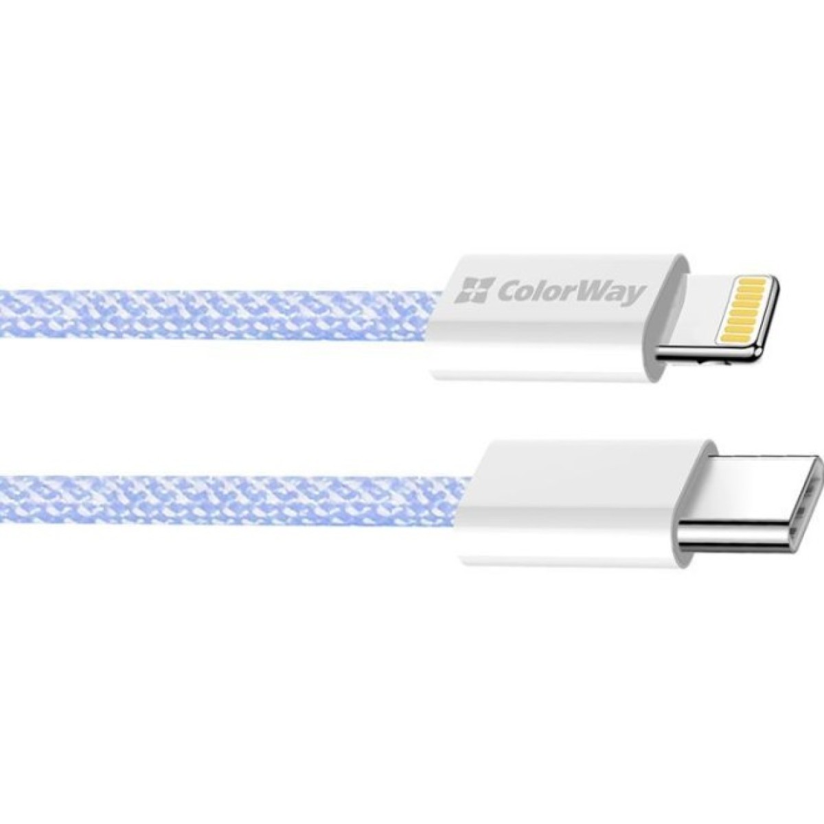 Дата кабель USB-C to Lightning 1.0m 27W purple ColorWay (CW-CBPDCL061-PU) 98_98.jpg - фото 11