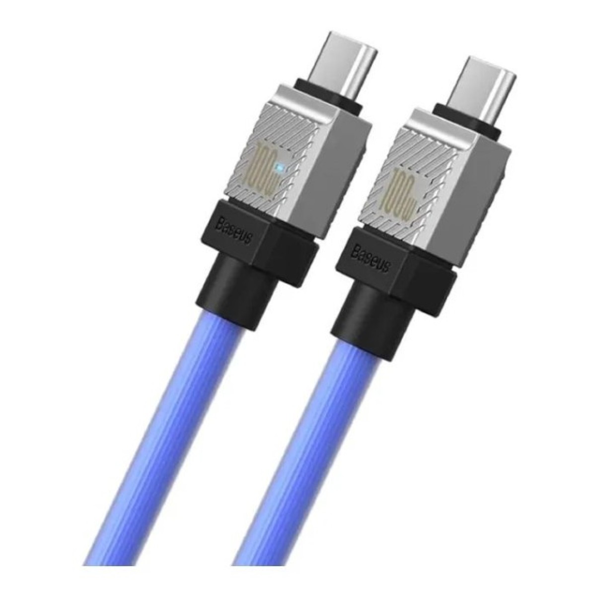 Дата кабель USB-C to USB-C 1.0m CoolPlay Fast Charging 100W blue Baseus (CAKW000203) 98_98.jpg - фото 12