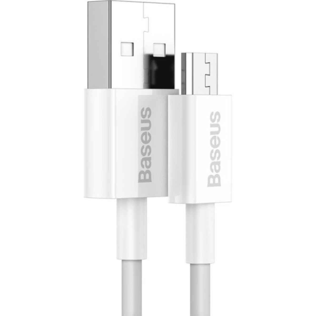 Дата кабель USB 2.0 AM to Micro 5P 2.0m Superior Fast Charging 2A white Baseus (CAMYS-A02) 98_98.jpg - фото 5