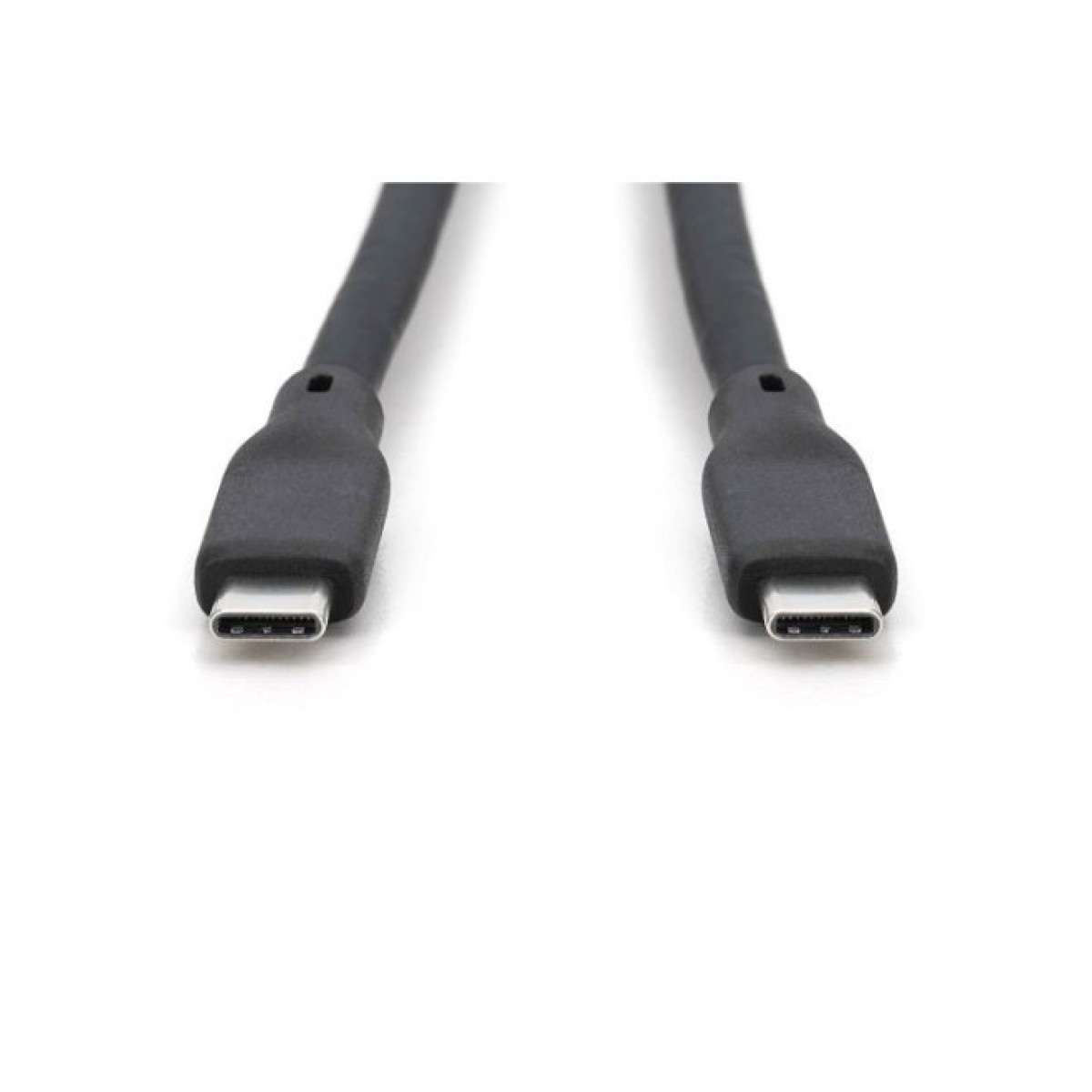 Дата кабель USB-C to USB-C 1.0m USB 4.0 Gen3 40G 240W 8K silicone black Digitus (AK-300344-010-S) 98_98.jpg - фото 10
