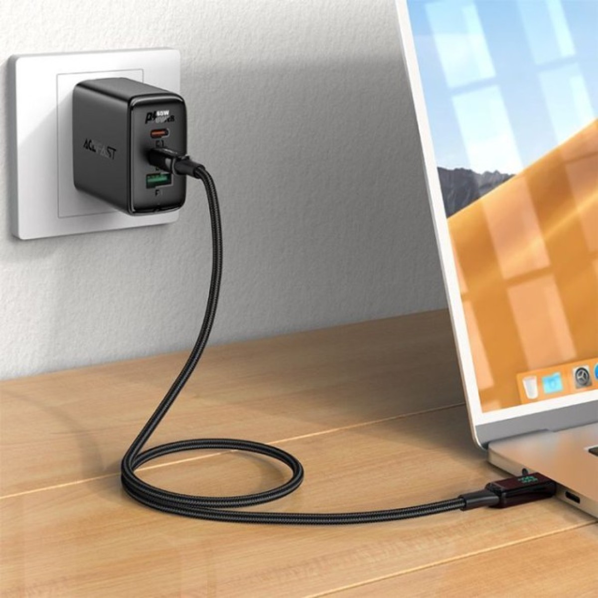 Дата кабель USB-C to USB-C 2.0m 100W with display C6-03 Acefast (6974316281054) 98_98.jpg - фото 3