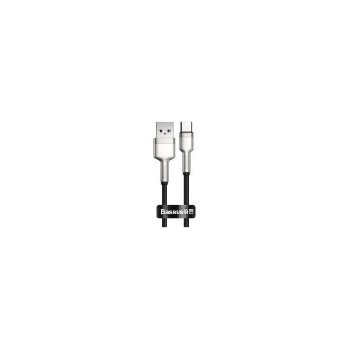 Дата кабель USB 3.1 AM to Type-C 0.25m CAKF 6.0A 66W Cafule Series Metal Data Cable Black Baseus (CAKF000001) 256_256.jpg