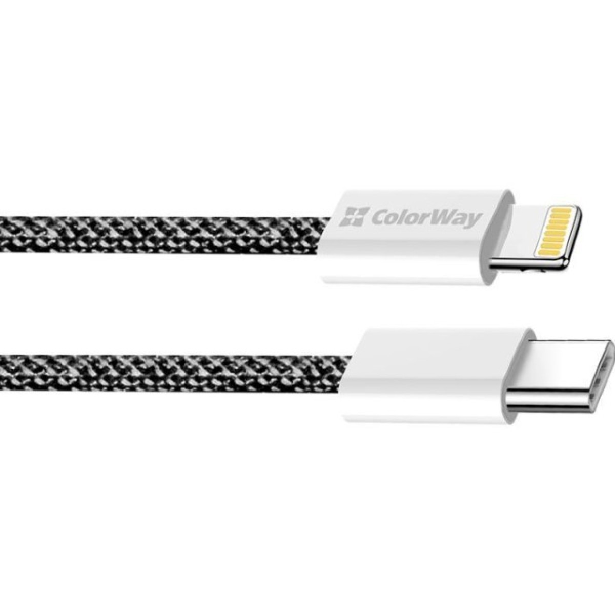 Дата кабель USB-C to Lightning 1.0m 27W black ColorWay (CW-CBPDCL061-BK) 98_98.jpg - фото 9