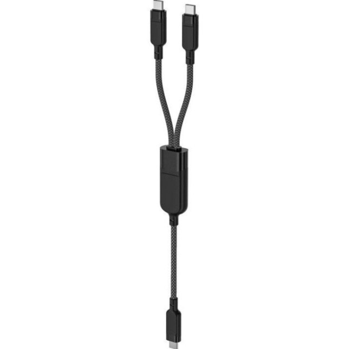 Дата кабель USB 2.0 USB-C 2in1 0.8m + sub 0.4m, 100W, C5-11 Acefast (6974316280149) 98_98.jpg - фото 4