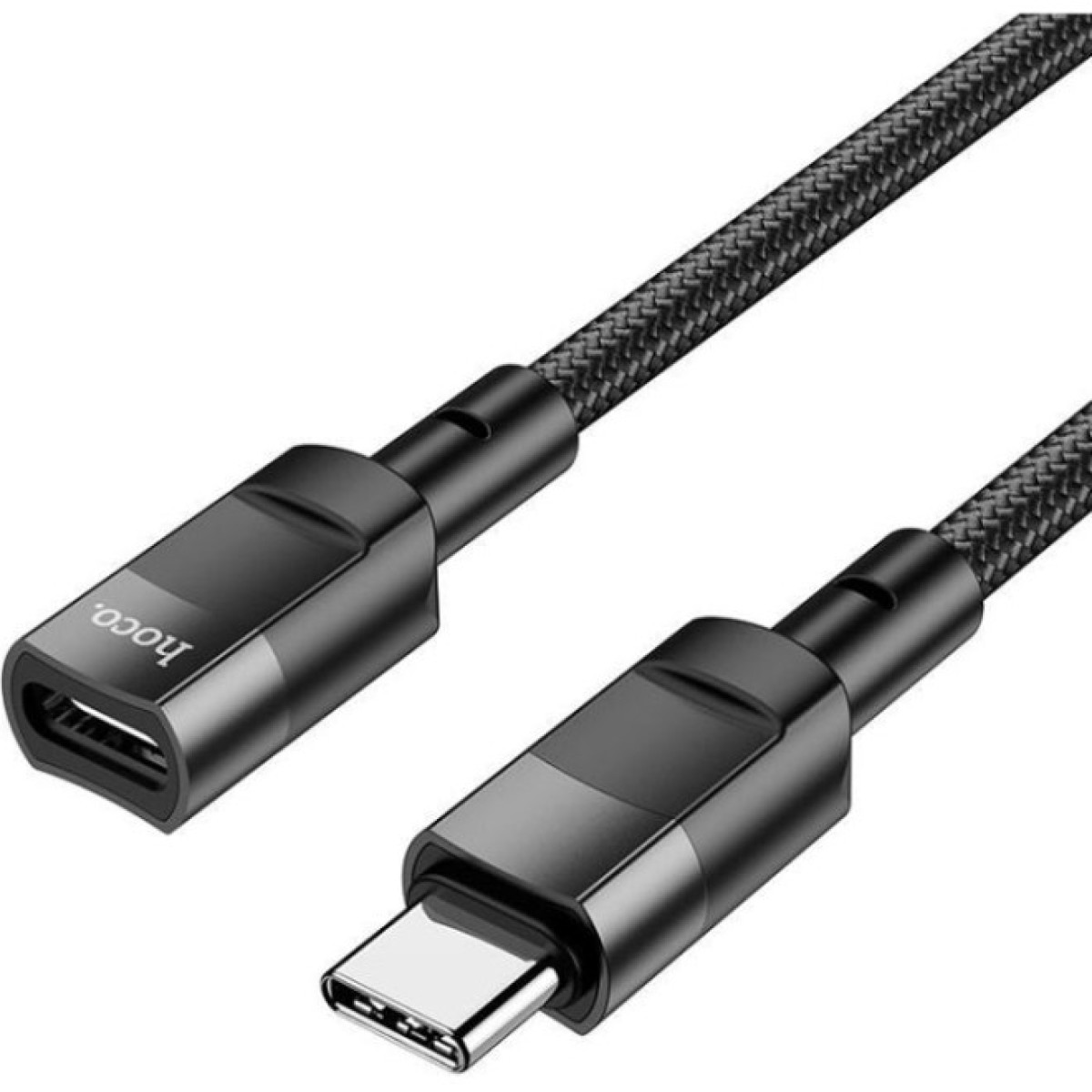 Дата кабель USB-C M to USB-C F extension 1.2m U107 black HOCO (6931474789990) 256_256.jpg