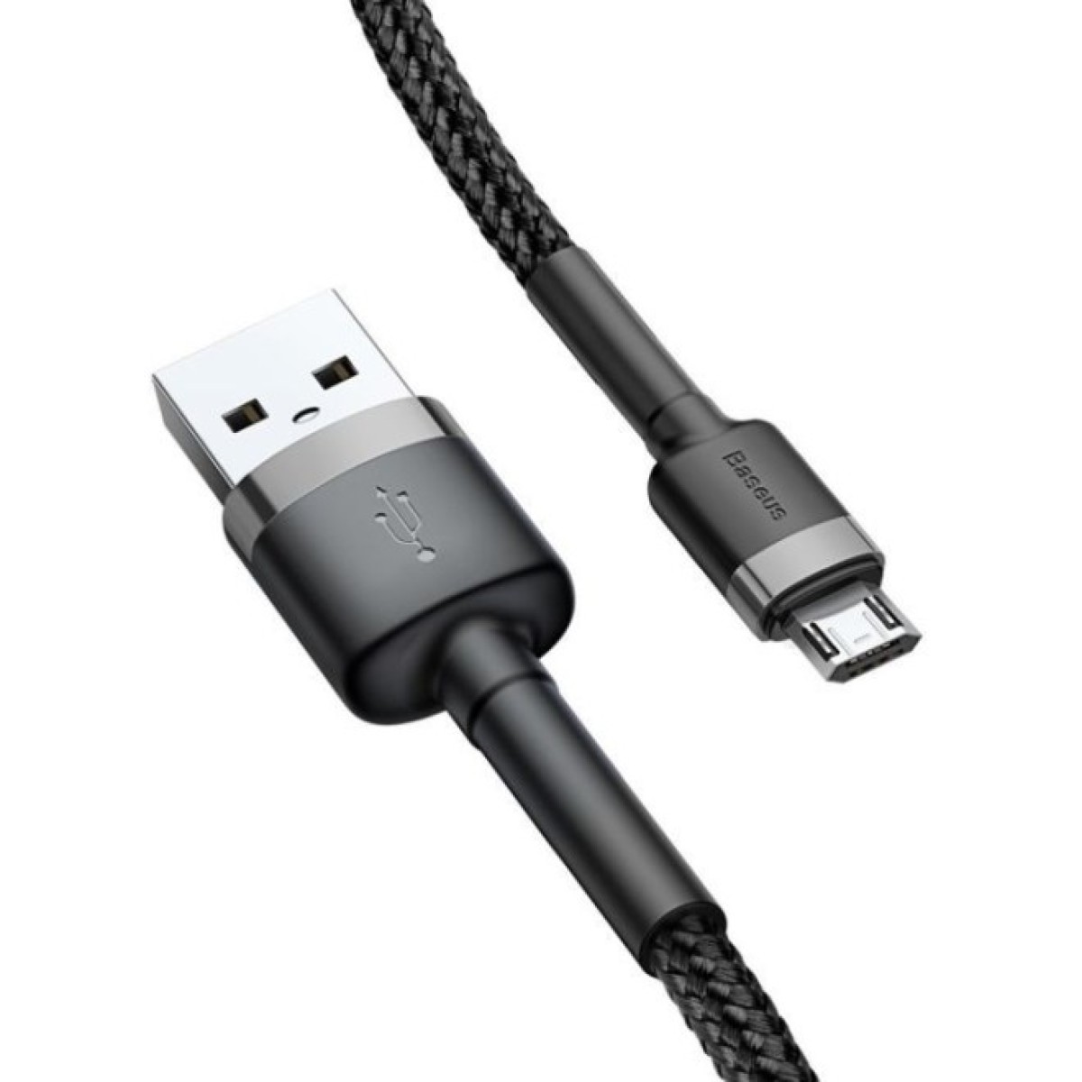 Дата кабель USB 2.0 AM to Micro 5P 1.0m 2.4A grey-black Baseus (CAMKLF-BG1) 256_256.jpg