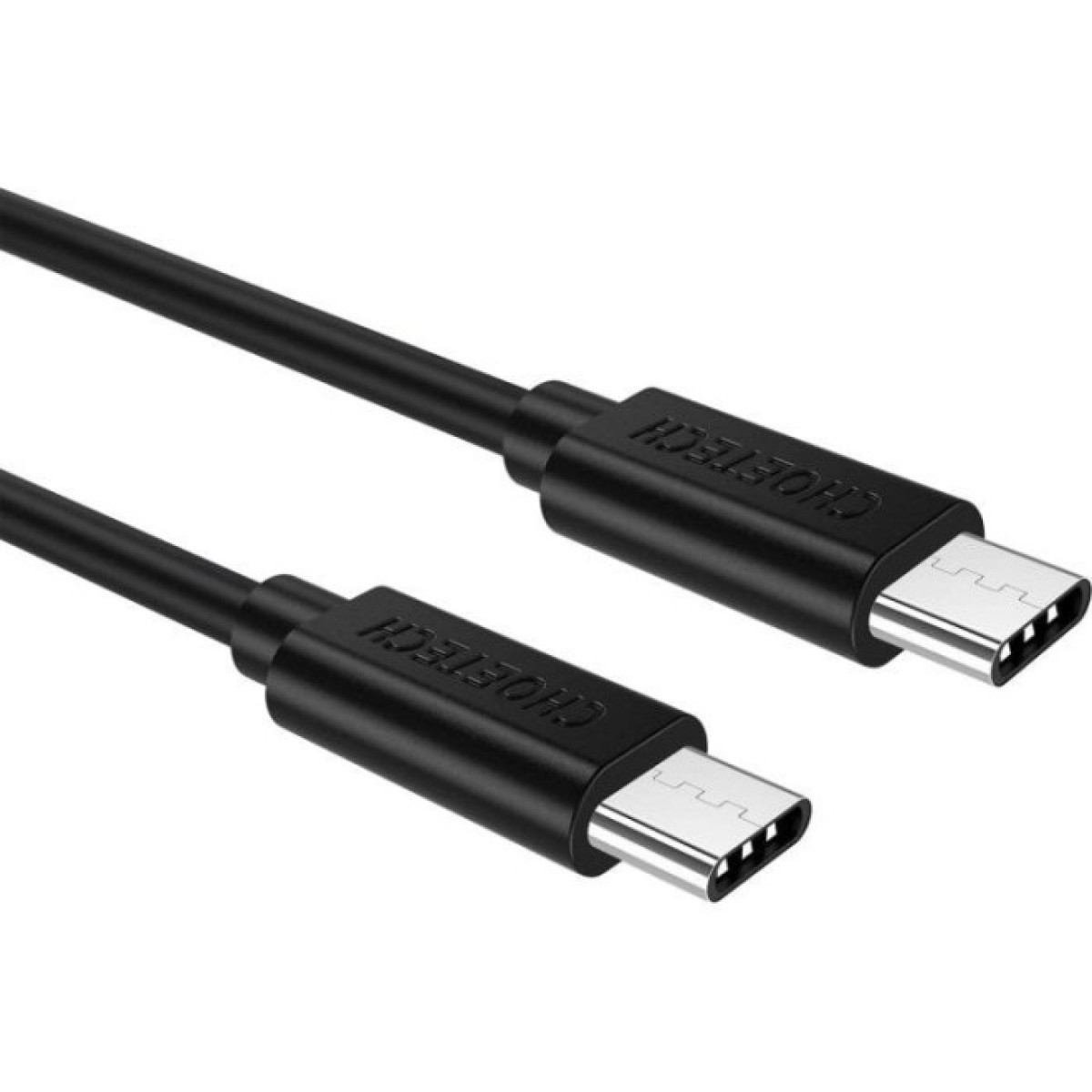 Дата кабель Кабель USB 2.0 Type-C M-M, 0.5 м,чорний Choetech Choetech (CC0001-V4-PE) 256_256.jpg