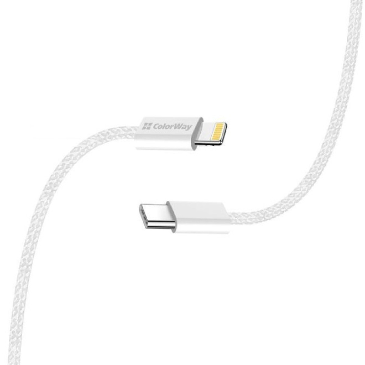 Дата кабель USB-C to Lightning 1.0m 27W grey ColorWay (CW-CBPDCL061-GR) 98_98.jpg - фото 11