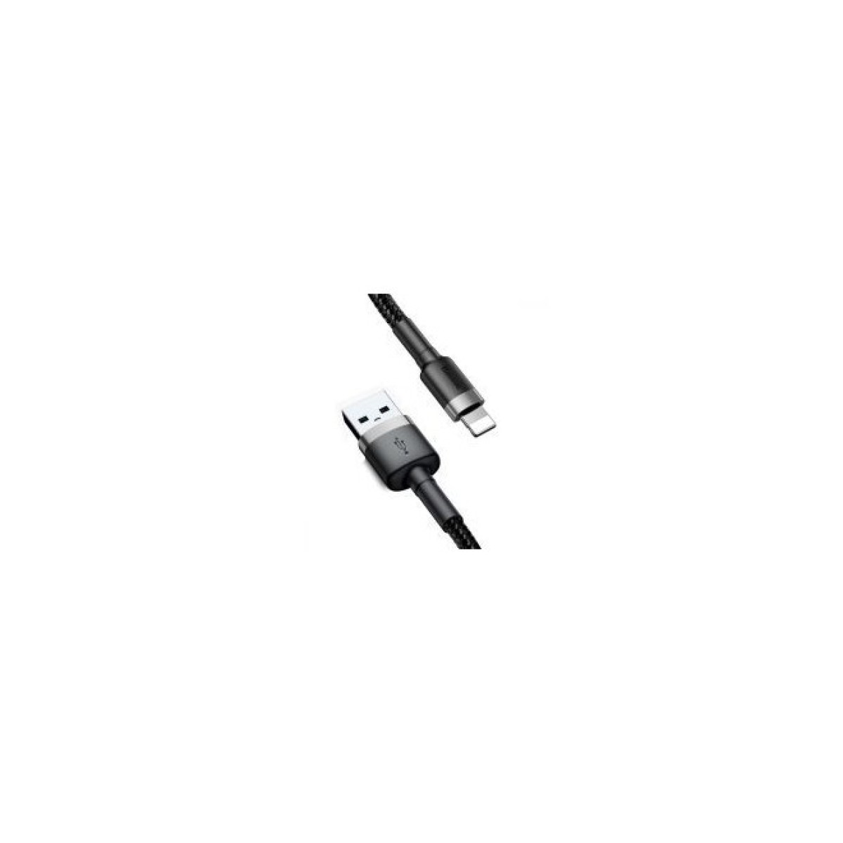 Дата кабель USB 2.0 AM to Lightning 3.0m 2.0A grey-black Baseus (CALKLF-RG1) 256_256.jpg