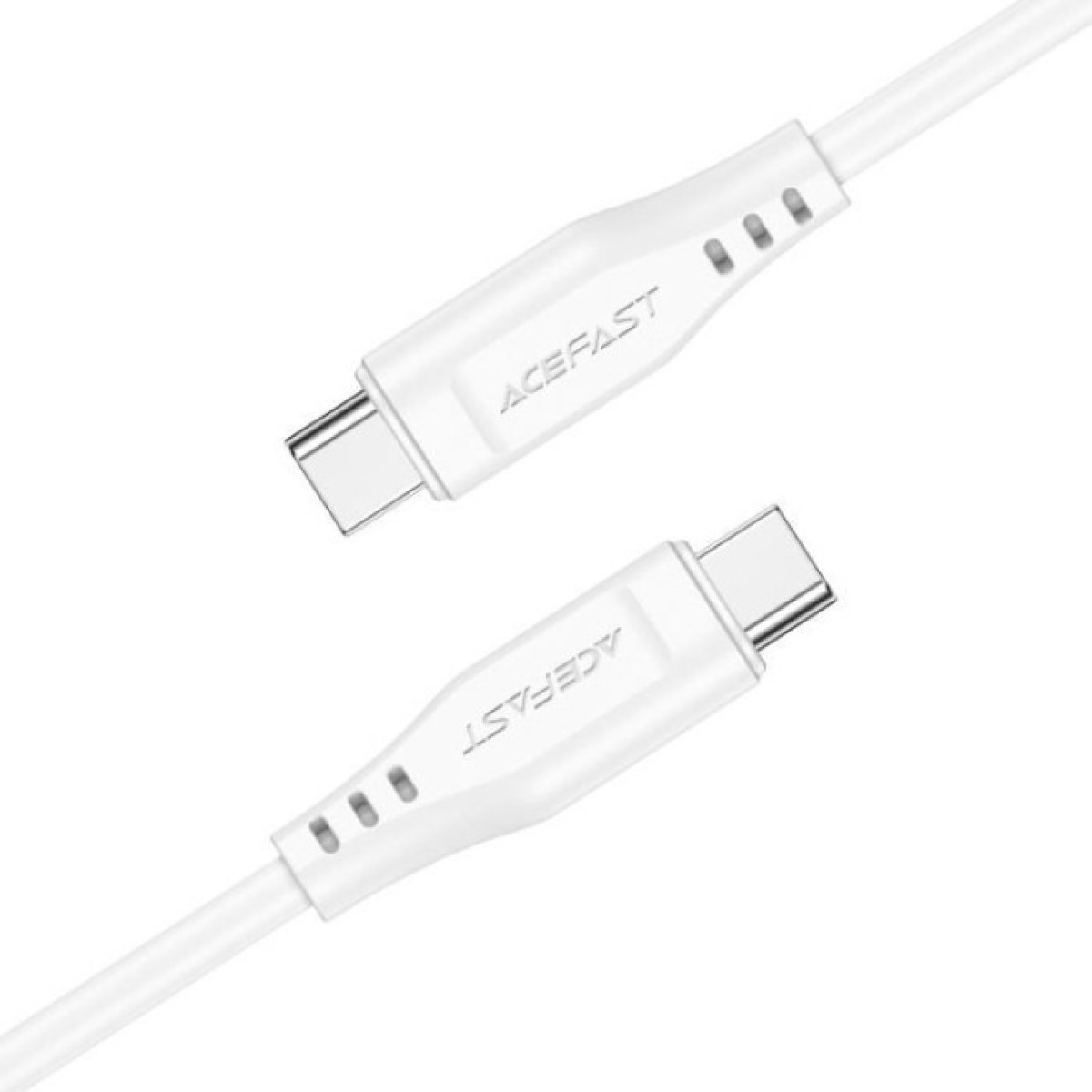 Дата кабель USB-C to USB-C 1.2m 3A TPE C3-03 White Acefast (6974316280859) 98_98.jpg - фото 3