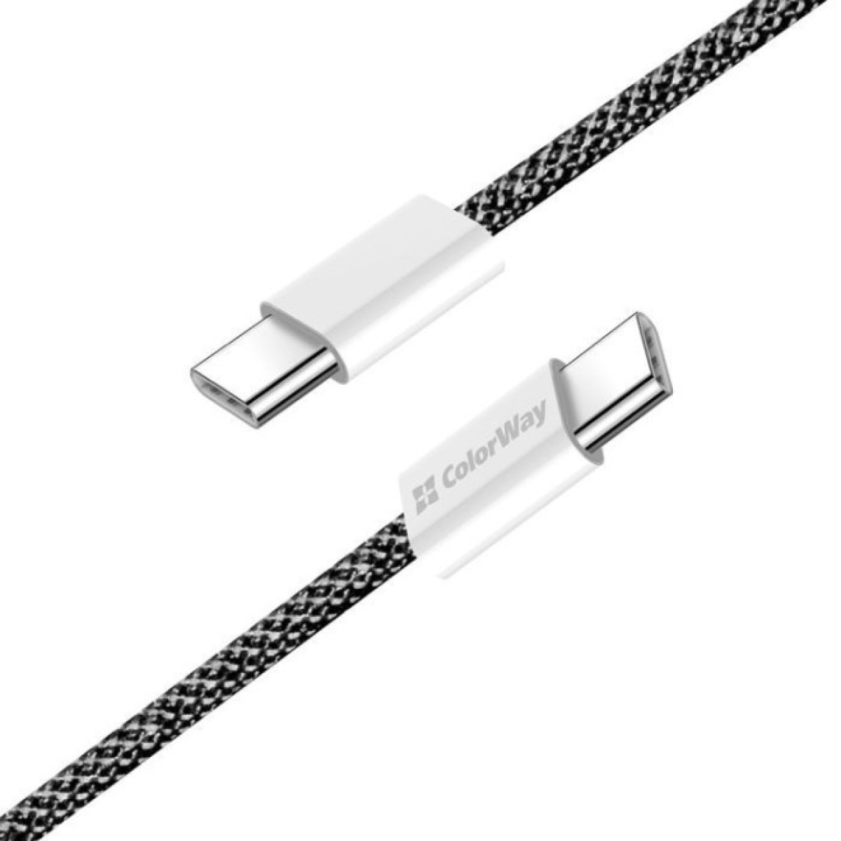Дата кабель USB-C to USB-C 1.0m 60W 3.0А black ColorWay (CW-CBPDCC061-BK) 98_98.jpg - фото 6