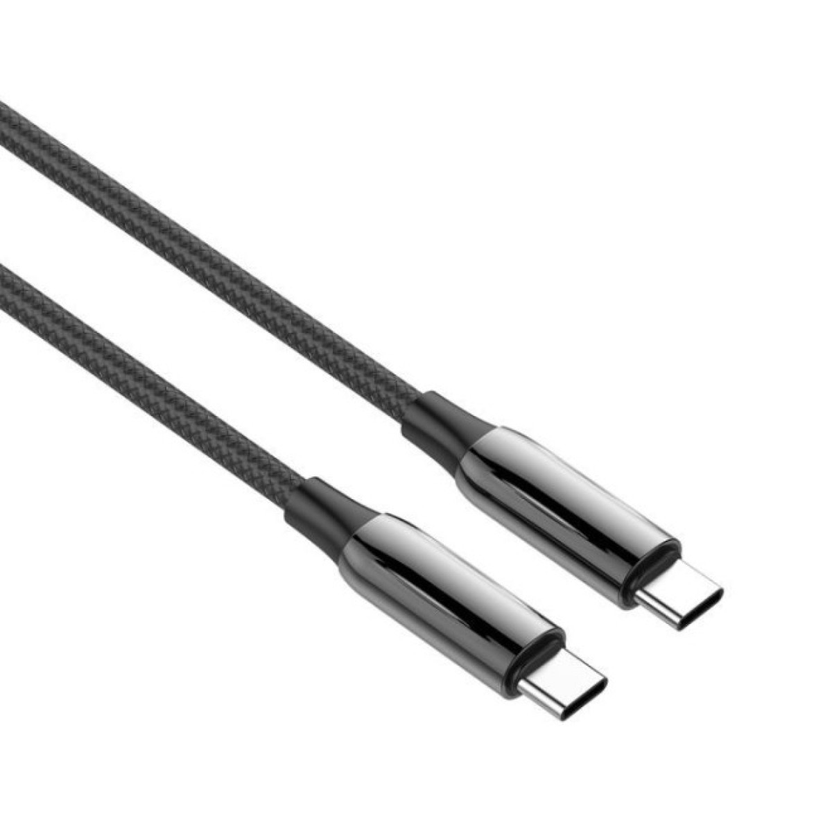 Дата кабель USB-C to USB-C 1.0m (PVC+Aluminum Alloy) (PD Fast Charging 240W) 5А black ColorWay (CW-CBPDCC069-BK) 98_98.jpg - фото 12