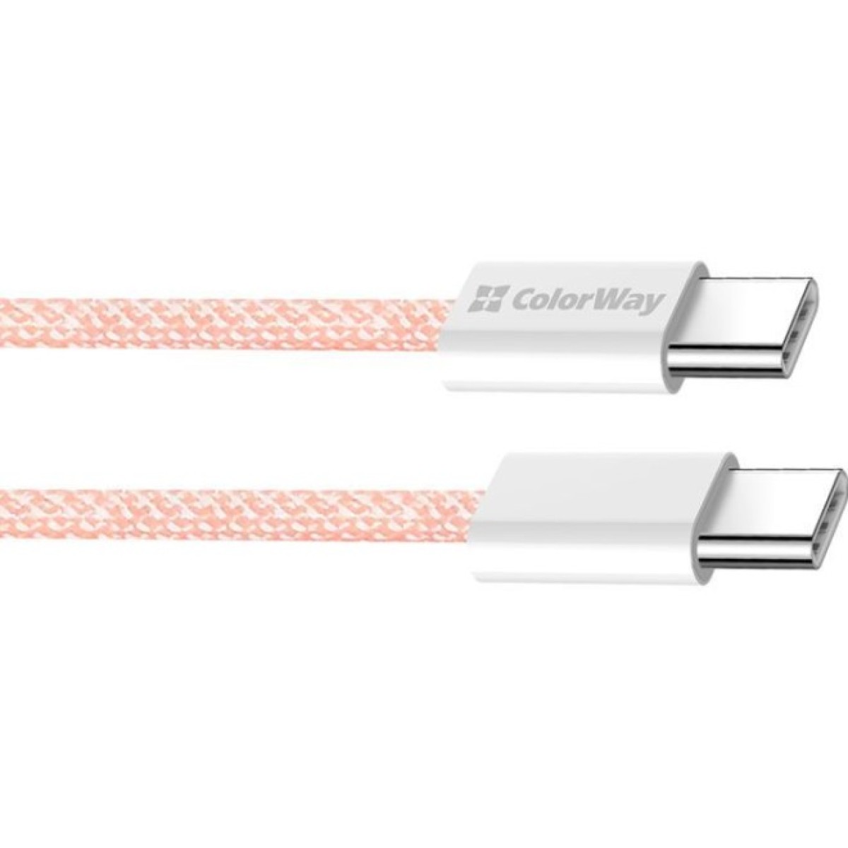 Дата кабель USB-C to USB-C 1.0m 60W 3.0А pink ColorWay (CW-CBPDCC061-P) 98_98.jpg - фото 10