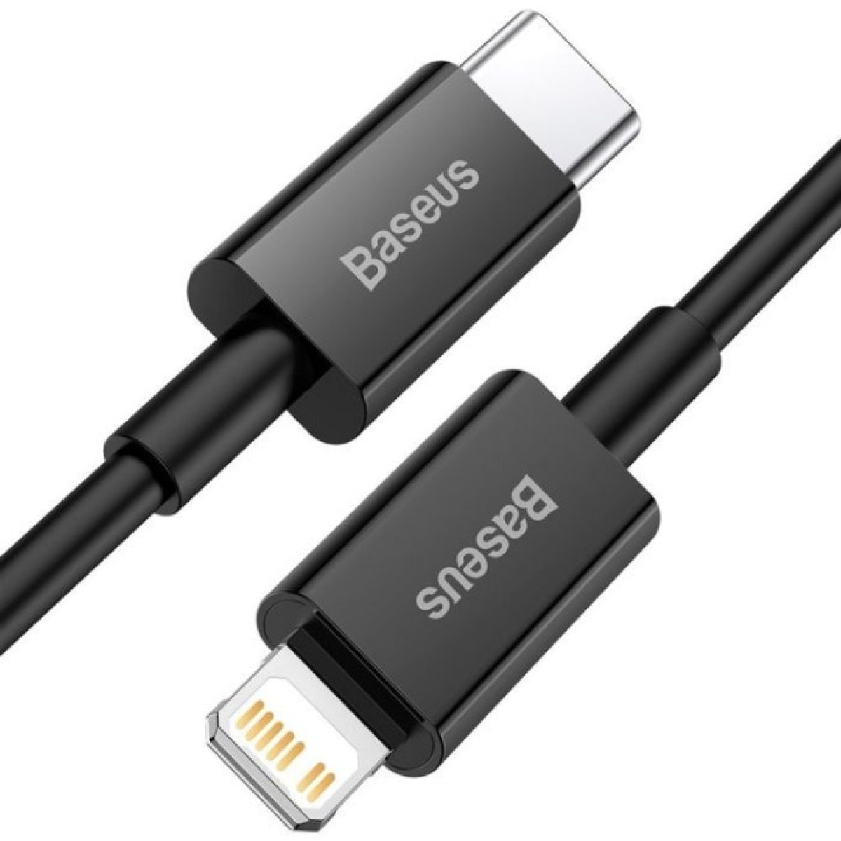 Дата кабель USB-C to Lightning 0.5m 3.0A PD Superior Series Black Baseus (CATLYS-C01) 256_256.jpg