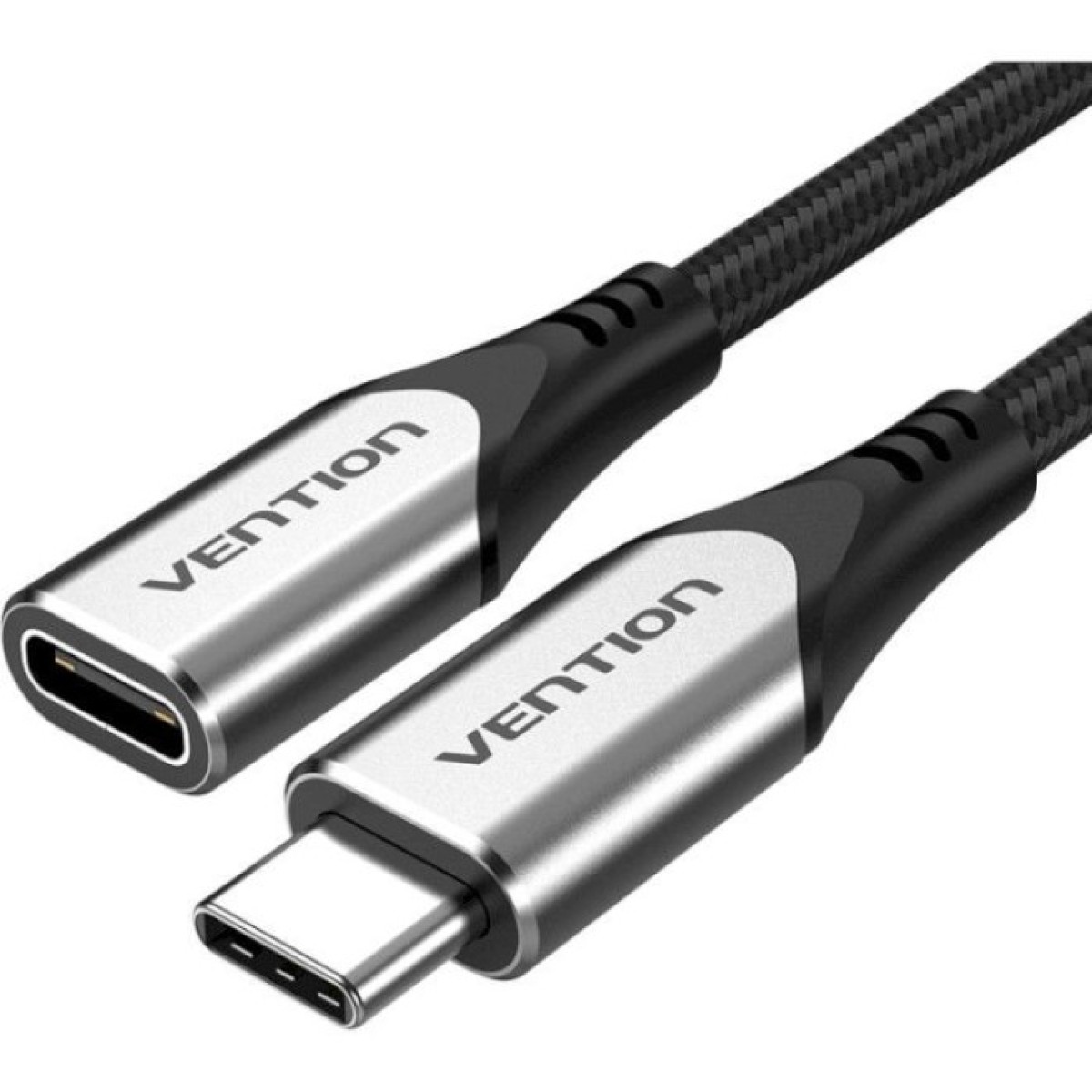 Дата кабель USB-C 3.1 M/F 1.0m 60W (20V/3A) 4K60HZ Thunderbolt 3 Vention (TABHF) 256_256.jpg