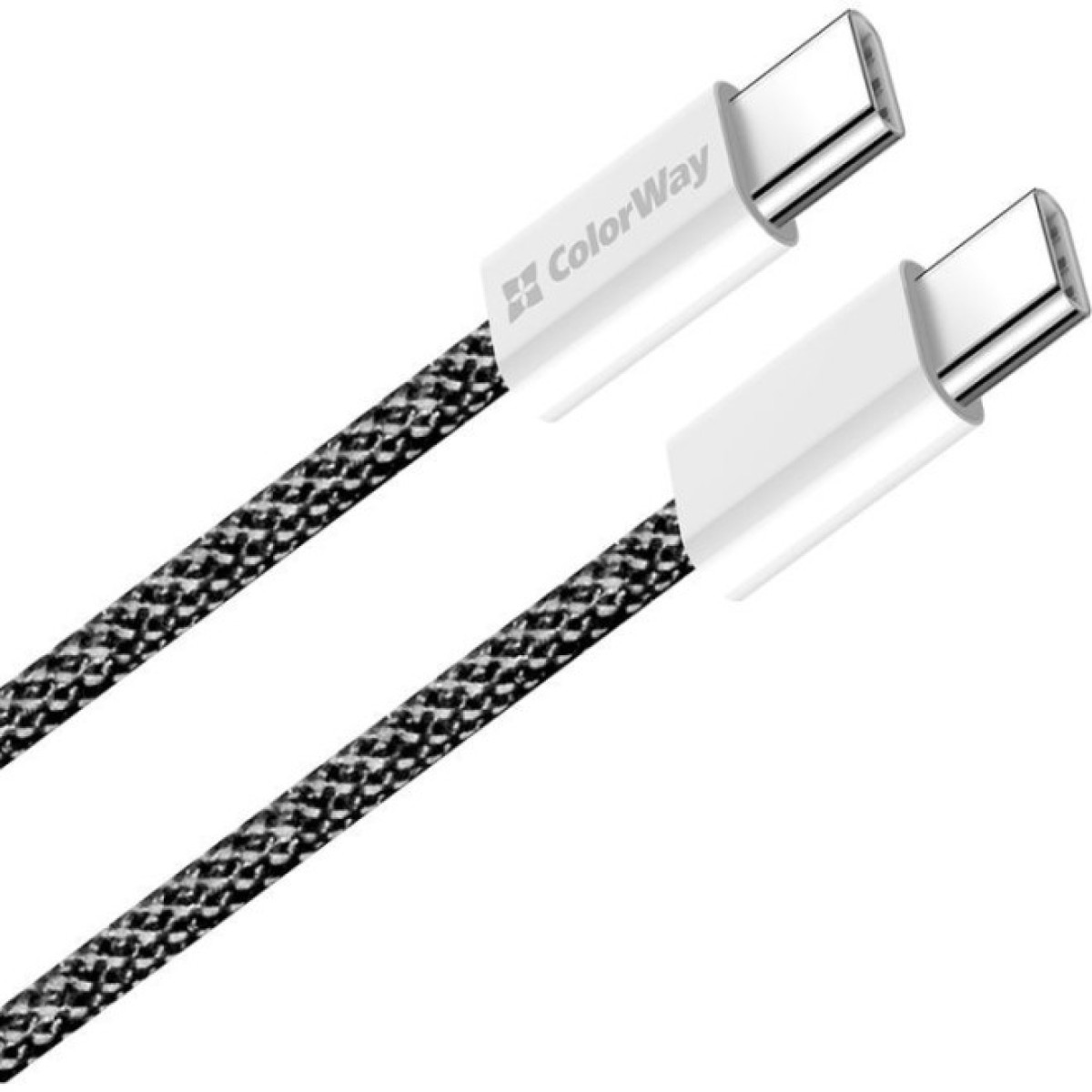 Дата кабель USB-C to USB-C 1.0m 60W 3.0А black ColorWay (CW-CBPDCC061-BK) 98_98.jpg - фото 8