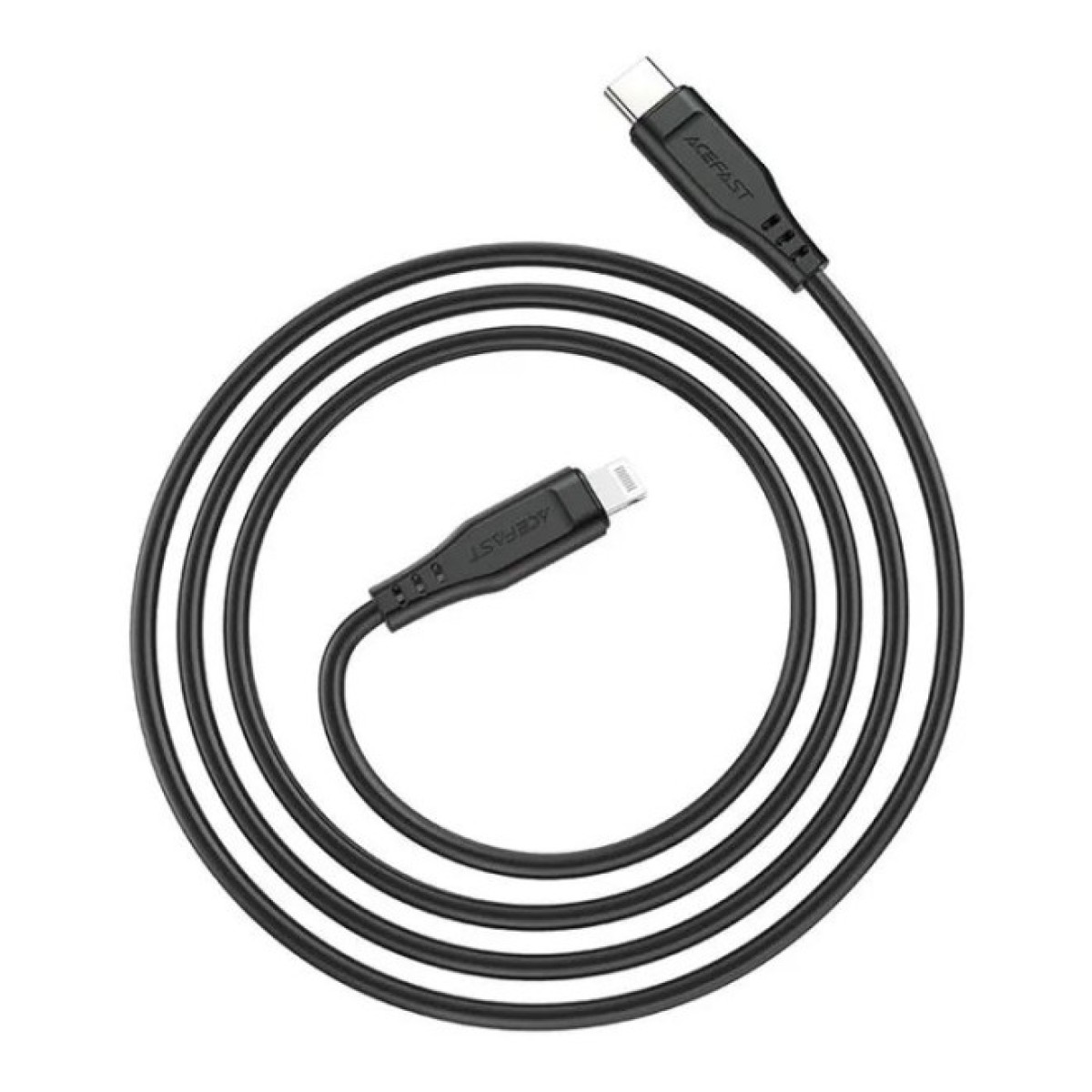 Дата кабель USB-C to Lightning 1.2m 3.0A TPE C3-01 Black Acefast (6974316280804) 98_98.jpg - фото 4