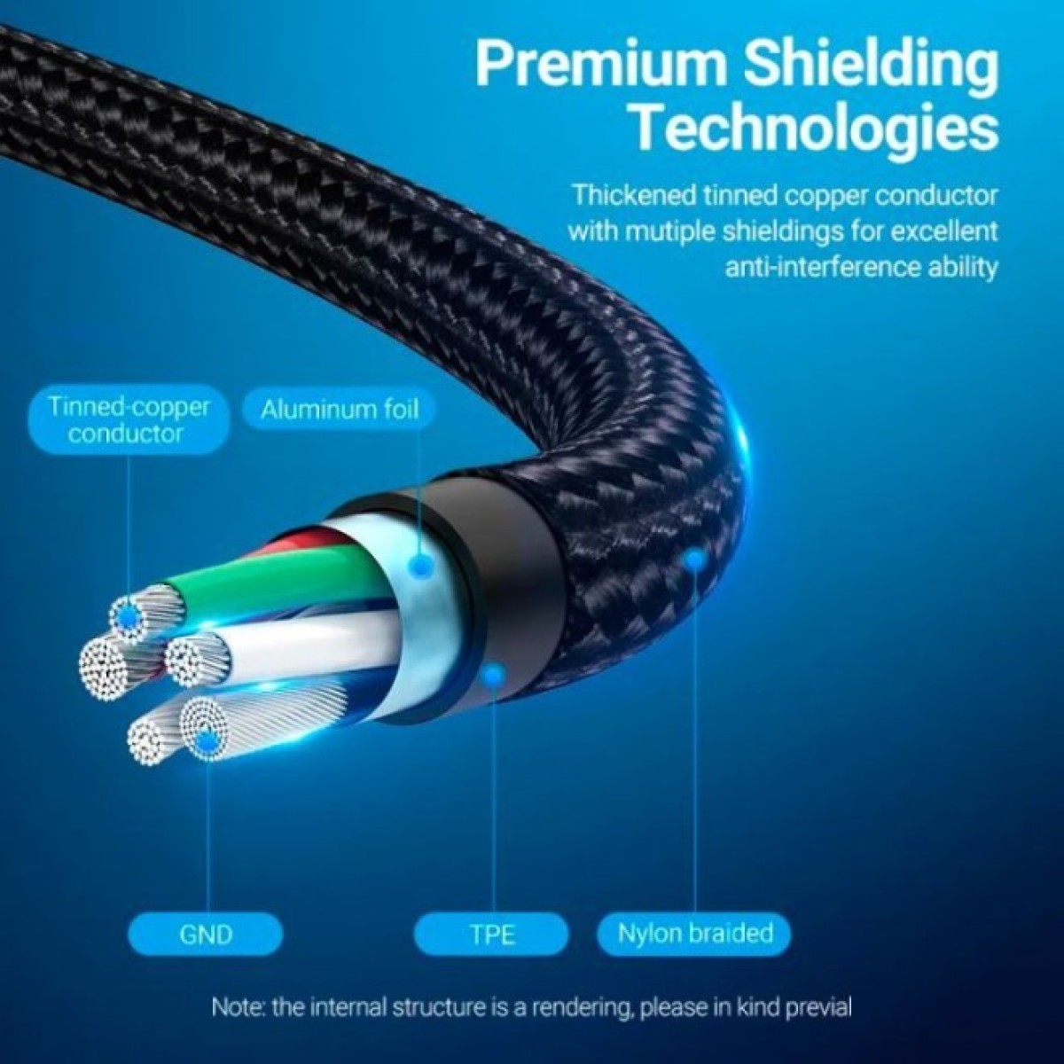 Дата кабель USB 2.0 AM to Micro 5P + Type-C 0.5m Y-Splitter 480Mbps Aluminum Alloy Gray Vention (CQGHD) 98_98.jpg - фото 7
