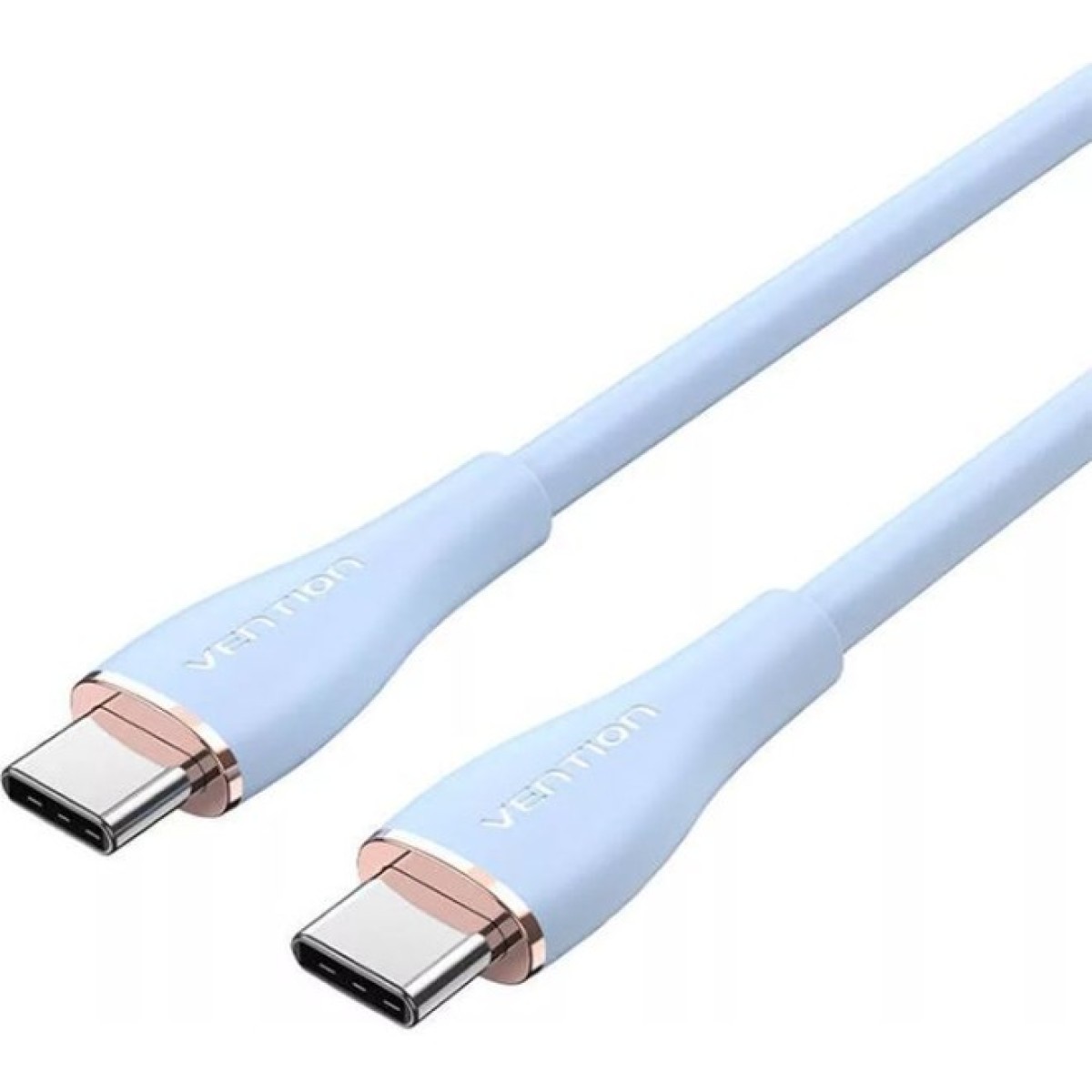 Дата кабель USB-C to USB-C 2.0m USB2.0 100W (20V/5A) Light Blue Silicone Vention (TAWSH) 256_256.jpg