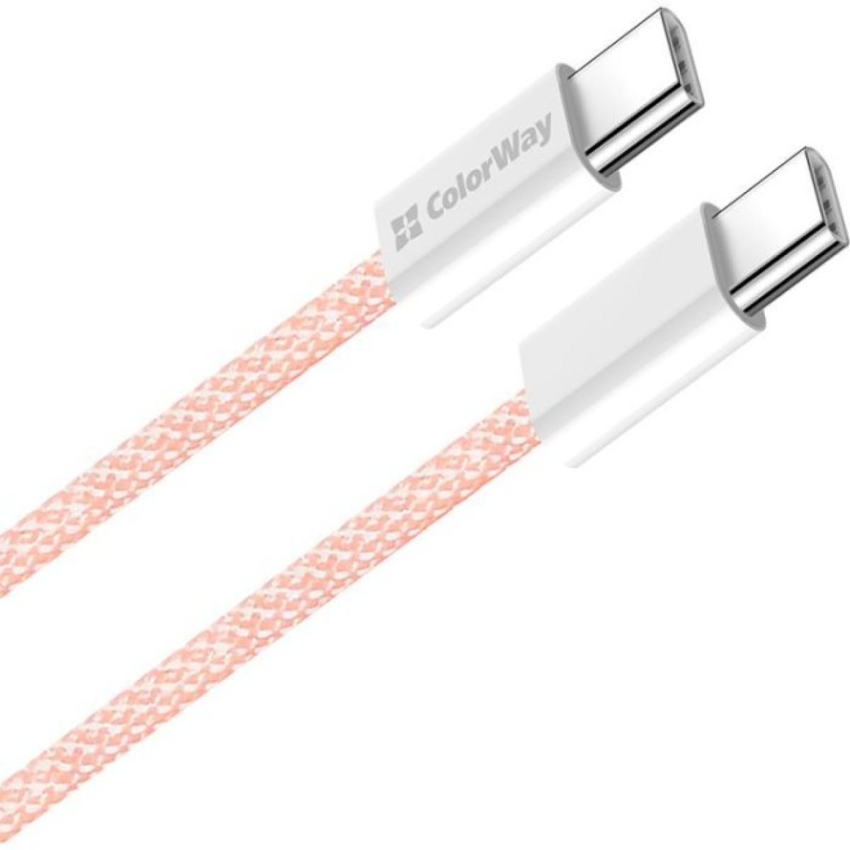 Дата кабель USB-C to USB-C 1.0m 60W 3.0А pink ColorWay (CW-CBPDCC061-P) 98_98.jpg - фото 11