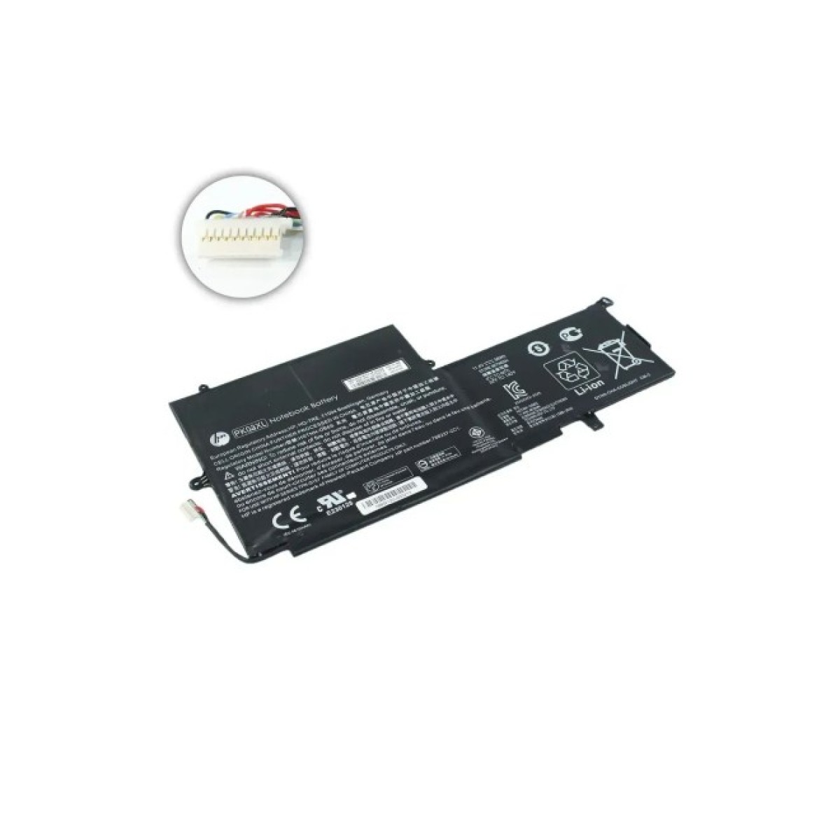 Акумулятор до ноутбука HP Spectre x360 13-4100 PK03XL, 4800mAh (55Wh), 3cell, 11.4V, Li-ion AlSoft (A71014) 98_98.jpg - фото 3