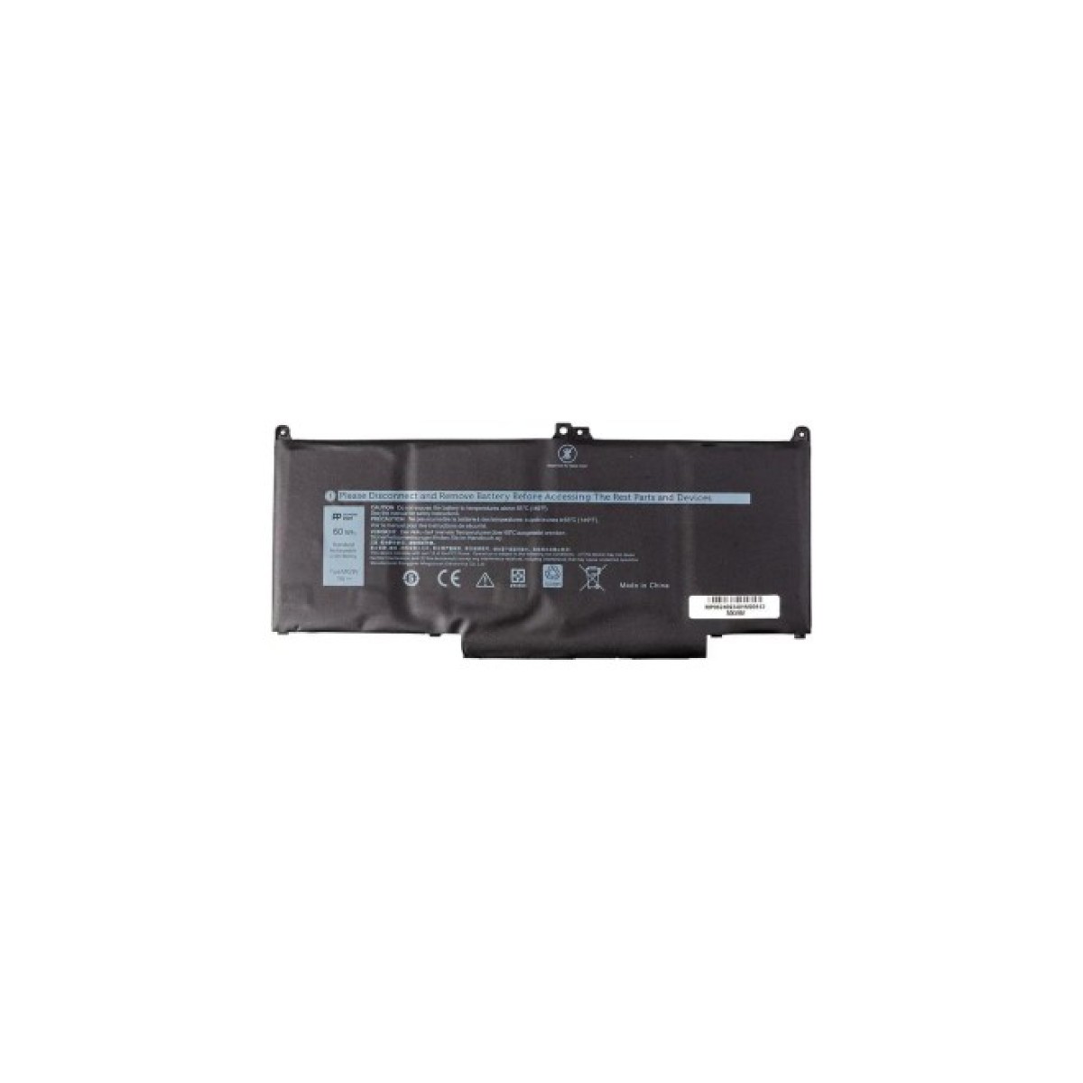 Акумулятор до ноутбука Dell Latitude 7300 MXV9V, 7800mAh (60Wh), 4cell, 7.6V, Li-ion AlSoft (A71056) 256_256.jpg
