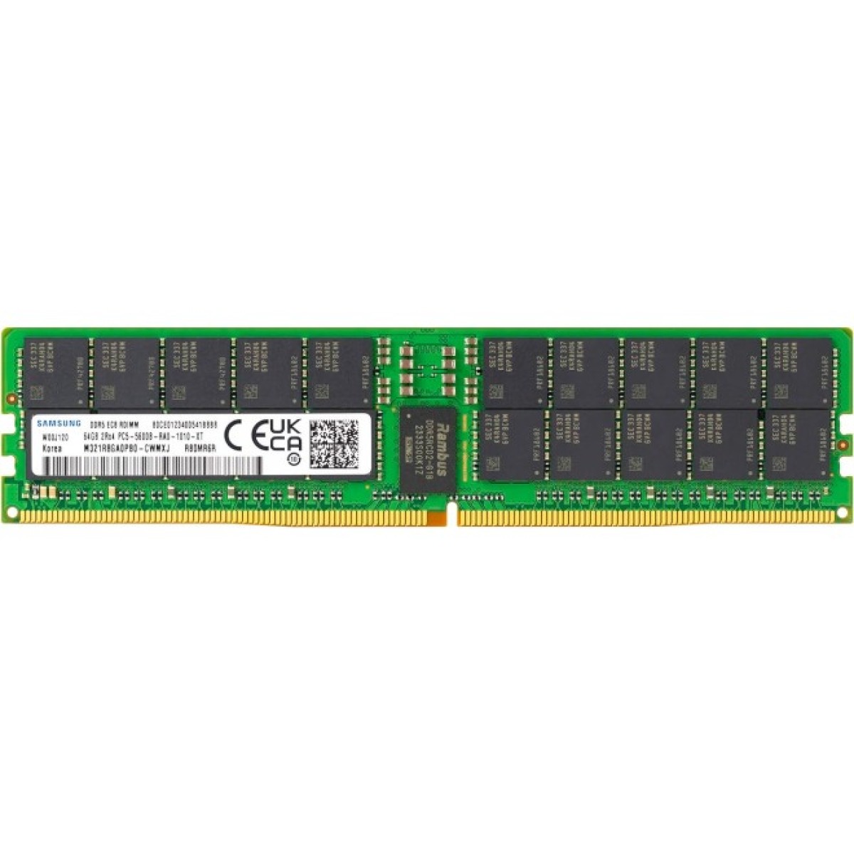 Модуль пам'яті для сервера Samsung 64GB DDR5 5600Mhz ECC RDIMM (M321R8GA0PB0-CWM) 256_256.jpg