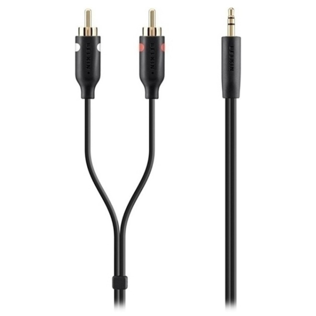 Кабель мультимедийный Jack 3.5mm to 2RCA Belkin (F3Y116BT2M) 256_256.jpg