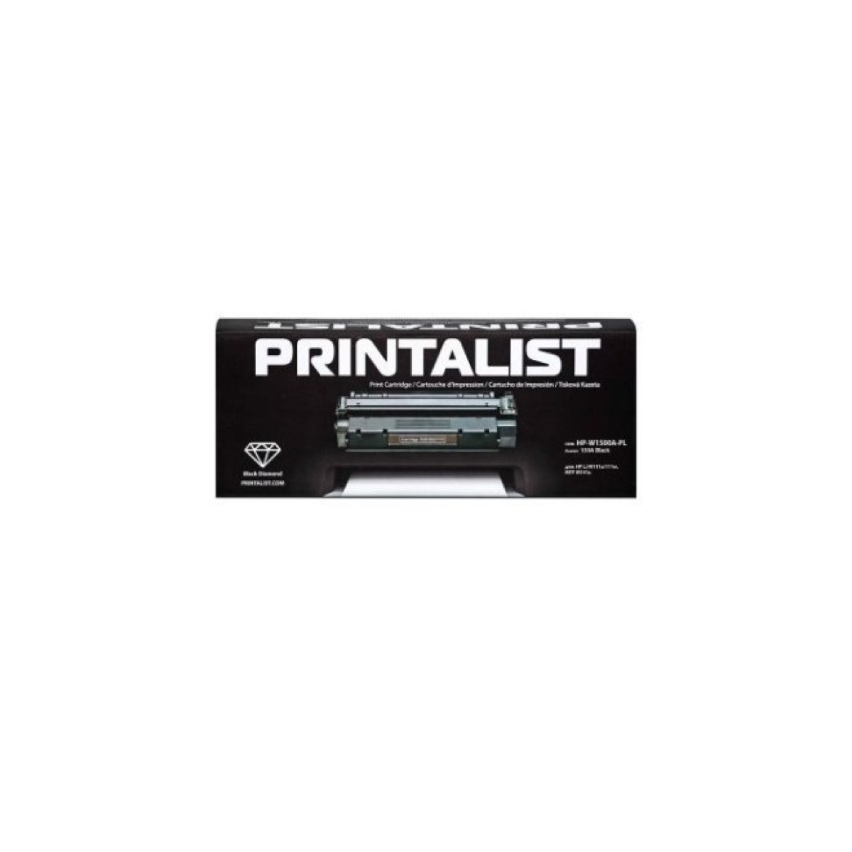Тонер-картридж Printalist HP LJ M111a/111w, MFP M141a 150A Black 975с (HP-W1500A-PL) 256_256.jpg