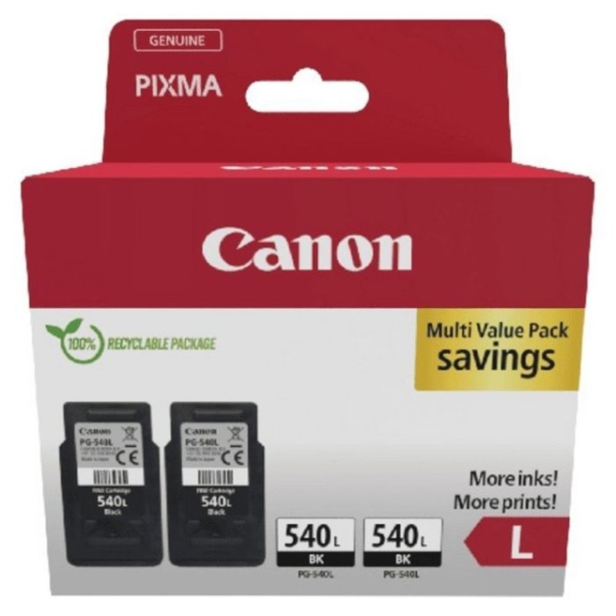 Картридж Canon PG-540L Black Double pack (5224B020) 256_256.jpg