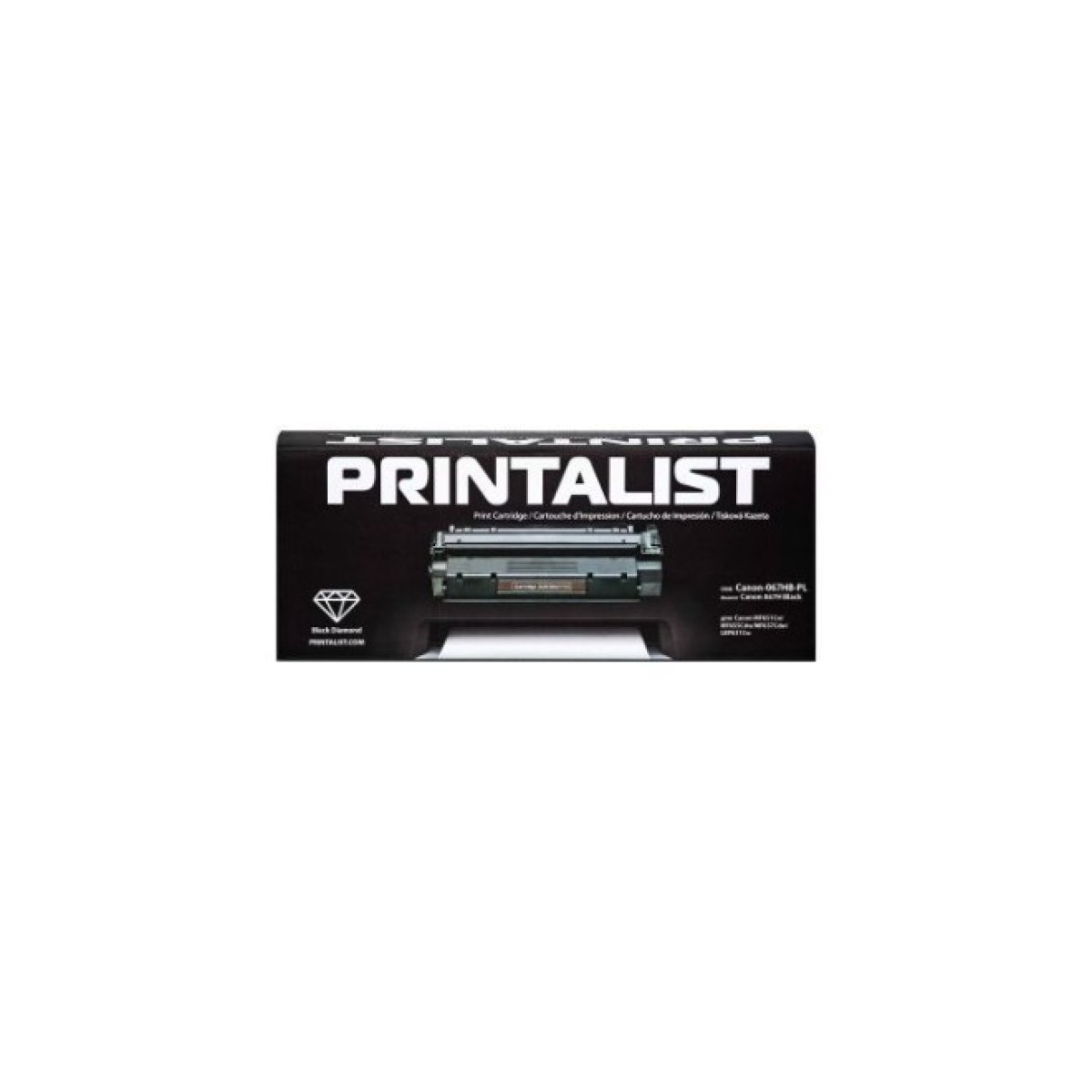 Картридж Printalist Canon 067H Black MF651Cw/MF655Cdw/MF657Cdw/LBP631Cw (Canon-067HB-PL) 256_256.jpg