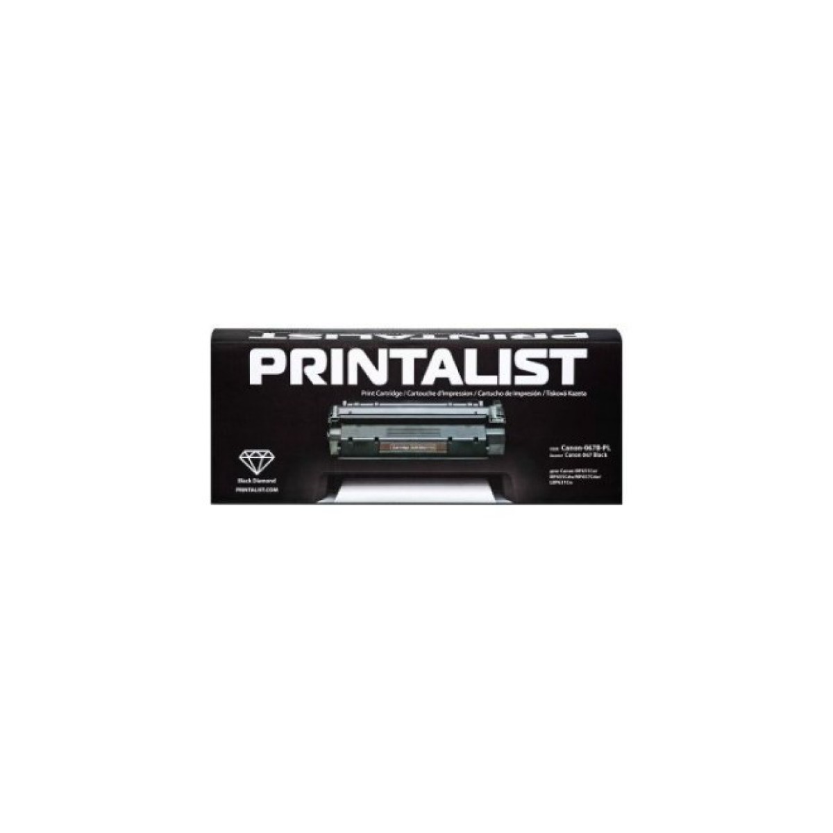 Картридж Printalist Canon 067 Black MF651Cw/MF655Cdw/MF657Cdw/LBP631Cw (Canon-067B-PL) 256_256.jpg