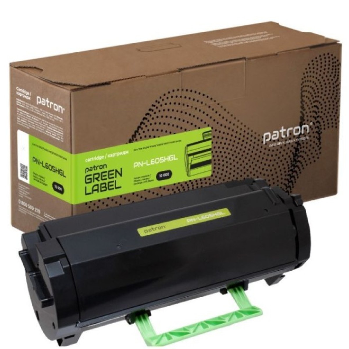 Тонер-картридж Patron Lexmark 60F5H00 Green Label (PN-L605HGL) 256_256.jpg