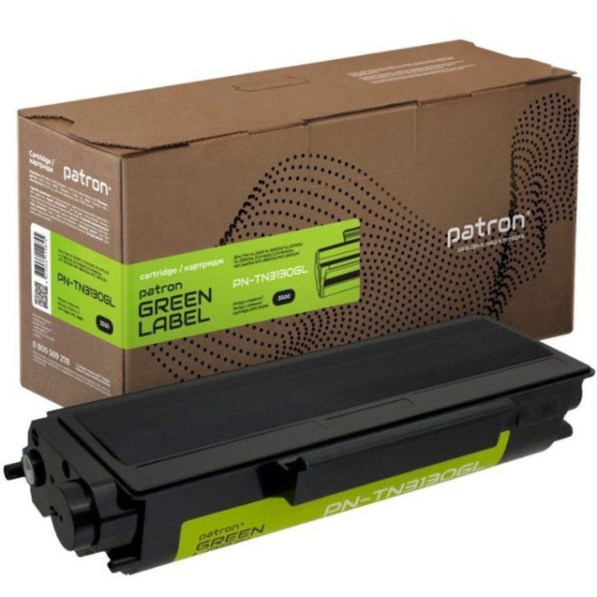 Тонер-картридж Patron Brother TN-3130 Green Label (PN-TN3130GL) 256_256.jpg