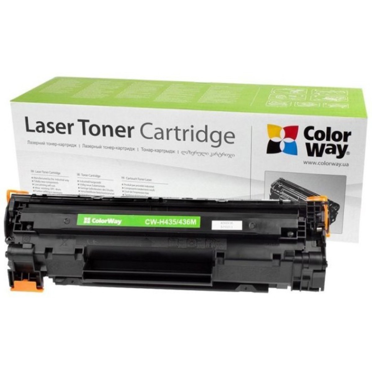 Картридж ColorWay для HP LJ P1005/1505/Can725 + тонер TH-1005 (3шт) (CW-H435/436M/TH-1005) 256_256.jpg