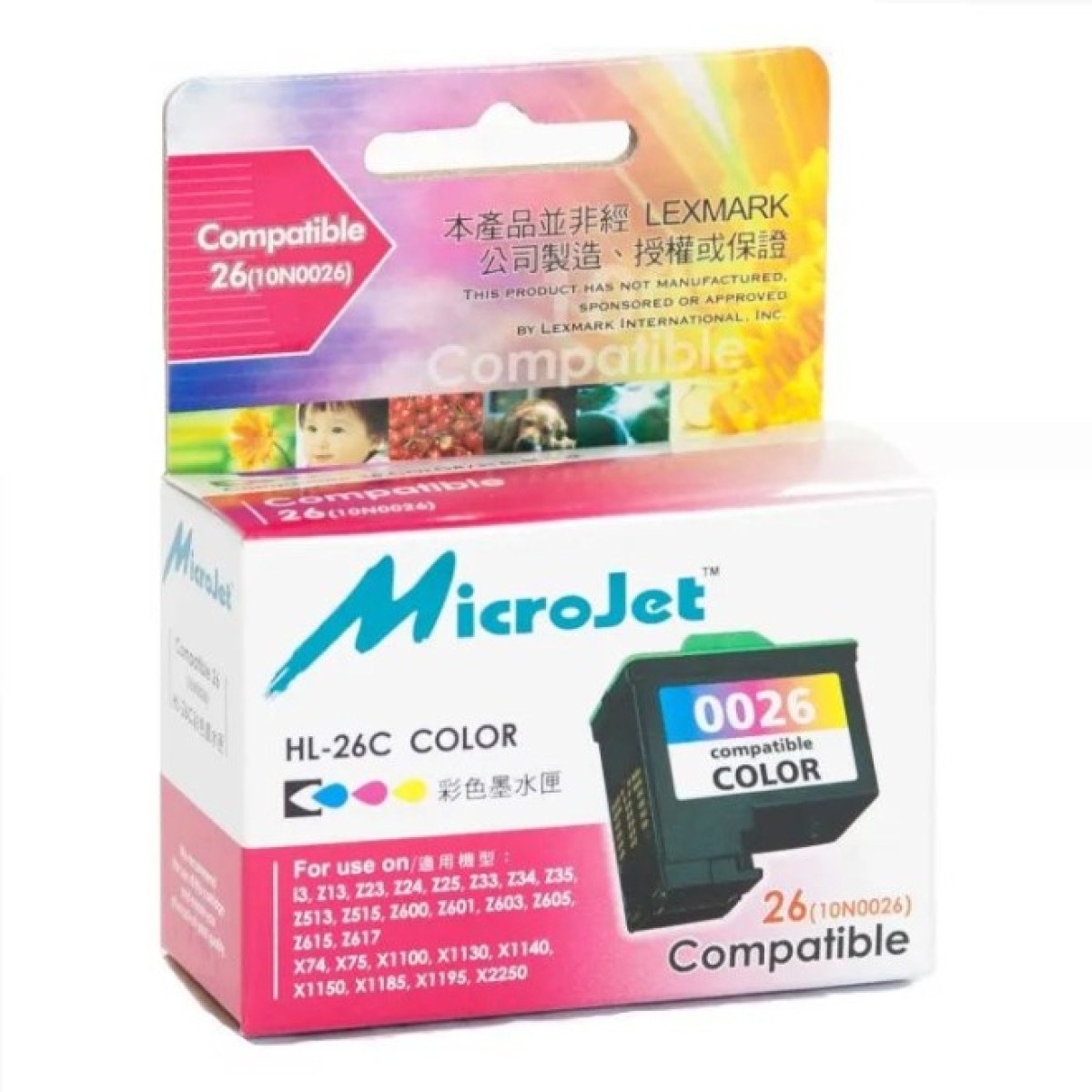 Картридж Microjet LEXMARK Z13/23/33 Col (10N0026) (HL-26C) 256_256.jpg